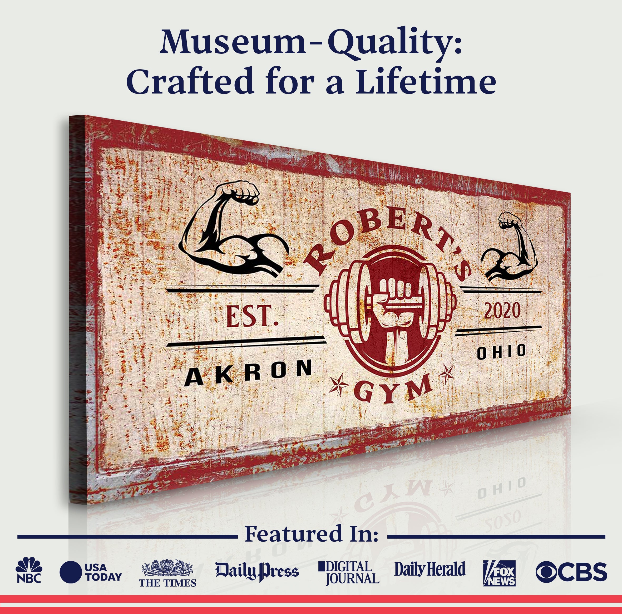 Gym Sign X on sale at MyriadMart