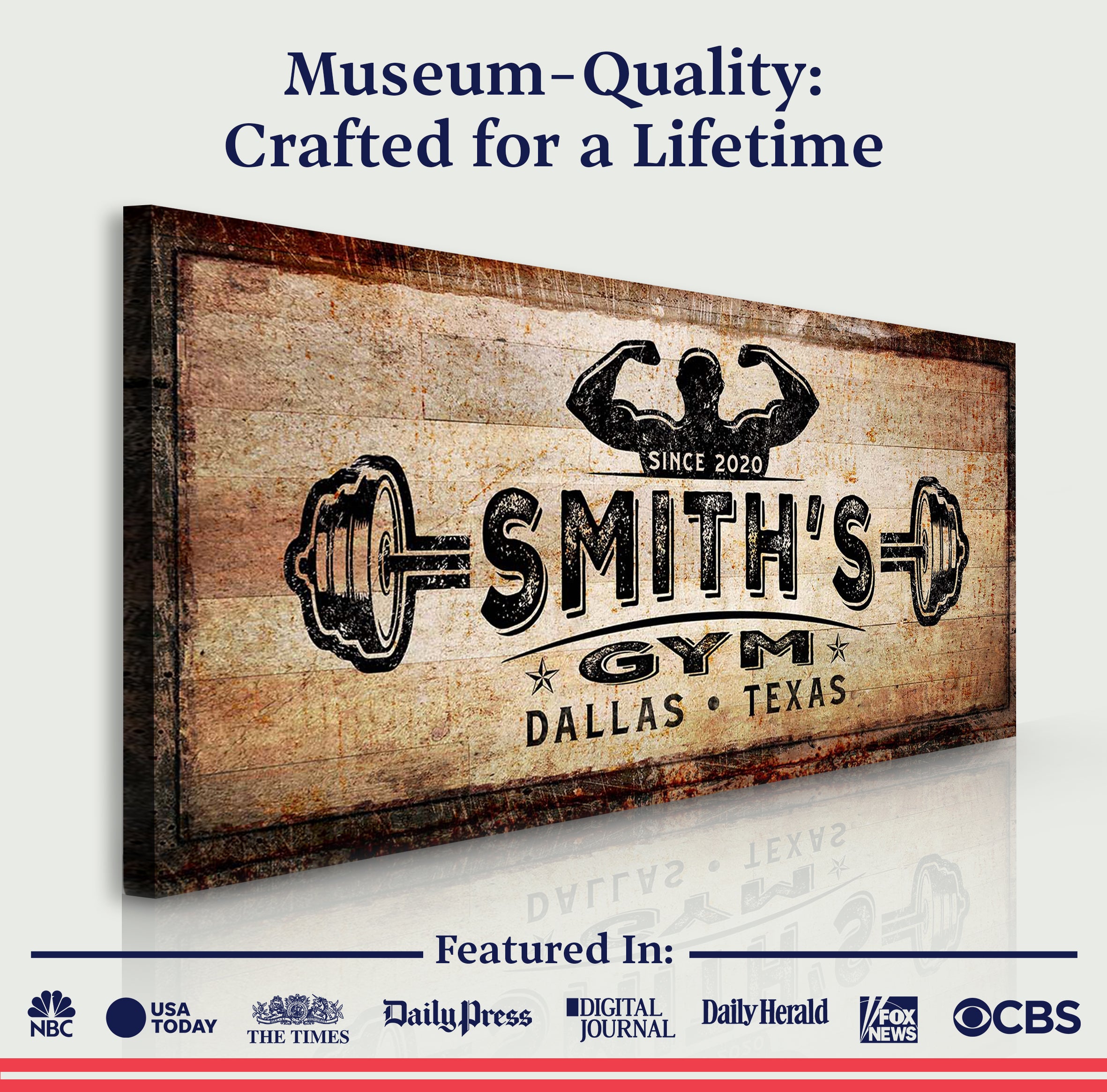 Gym Sign III on sale at MyriadMart