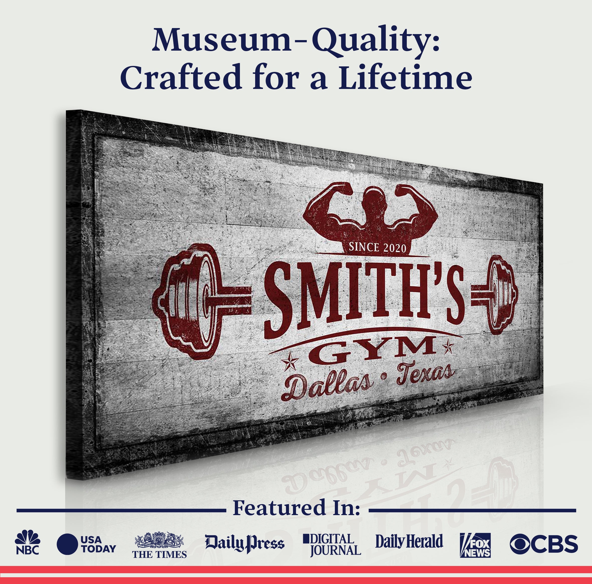 Gym Sign VI on sale at MyriadMart