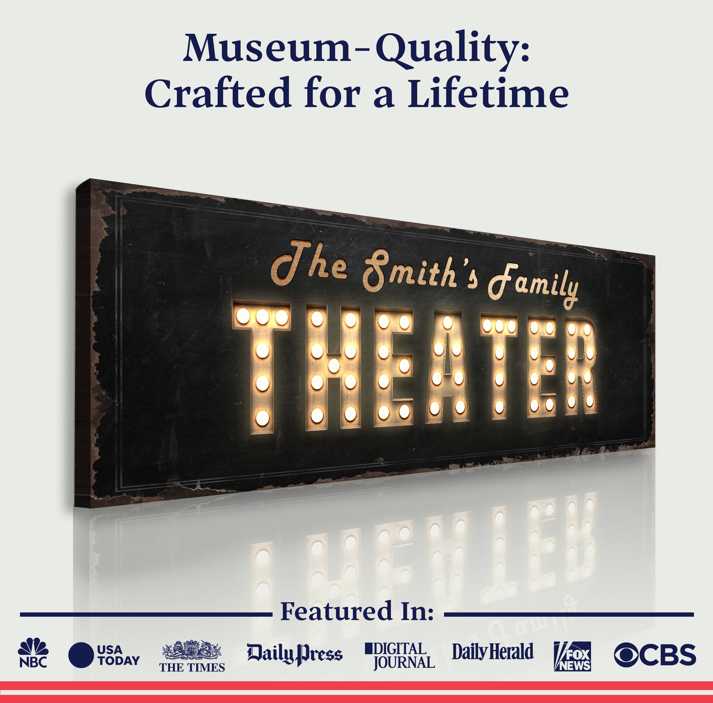Theater Sign on sale at MyriadMart