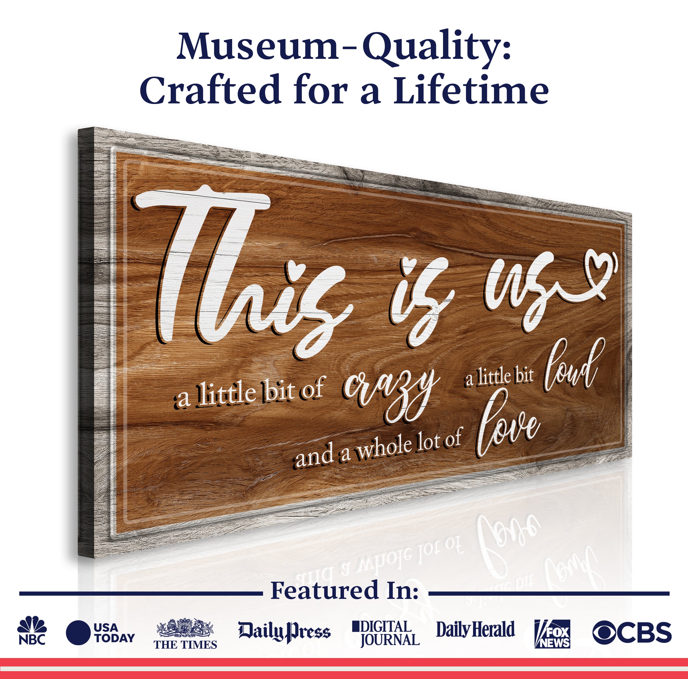 This Is Us Sign II on sale at MyriadMart