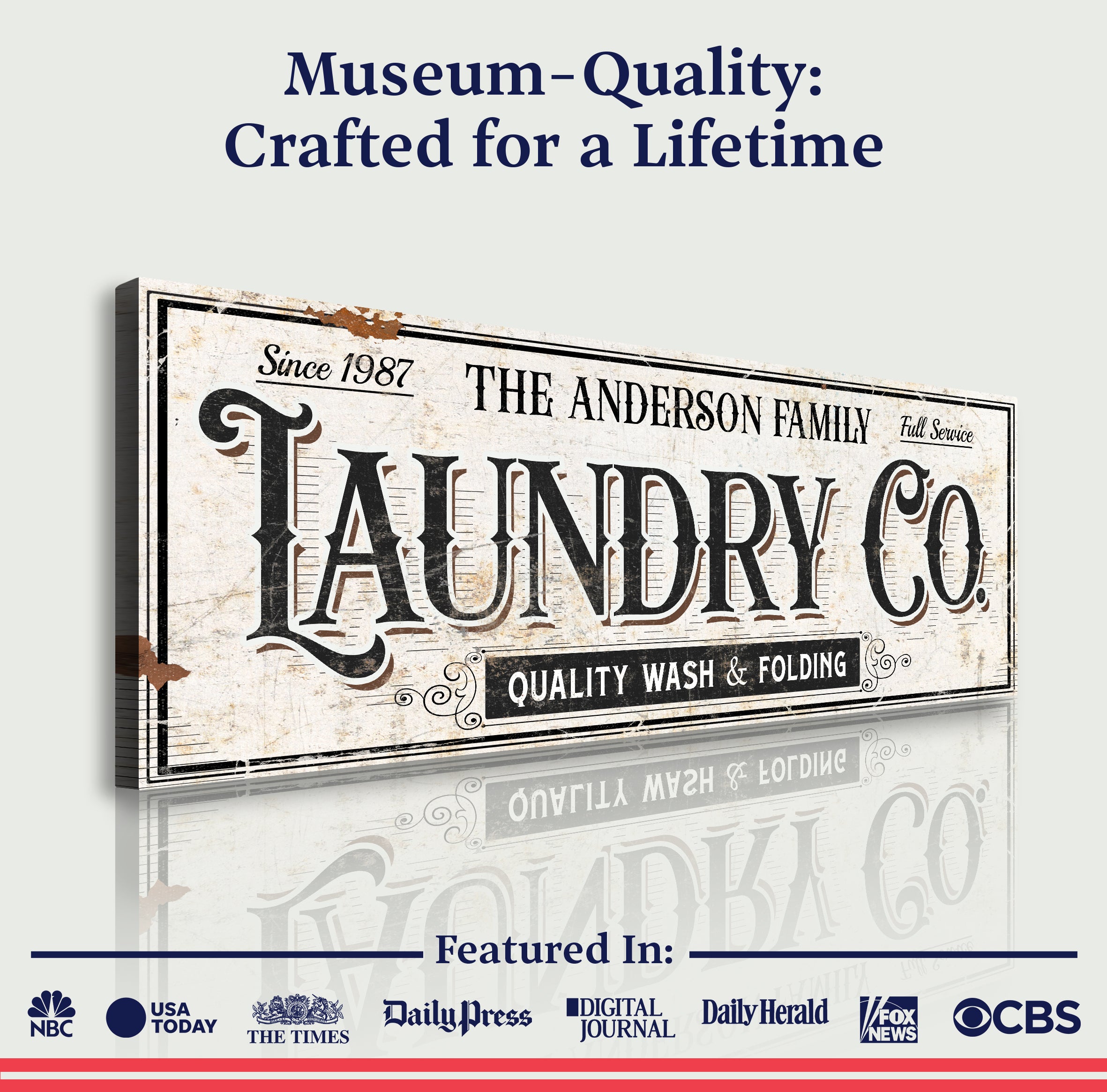 The Laundry Room Sign VIII on sale at MyriadMart