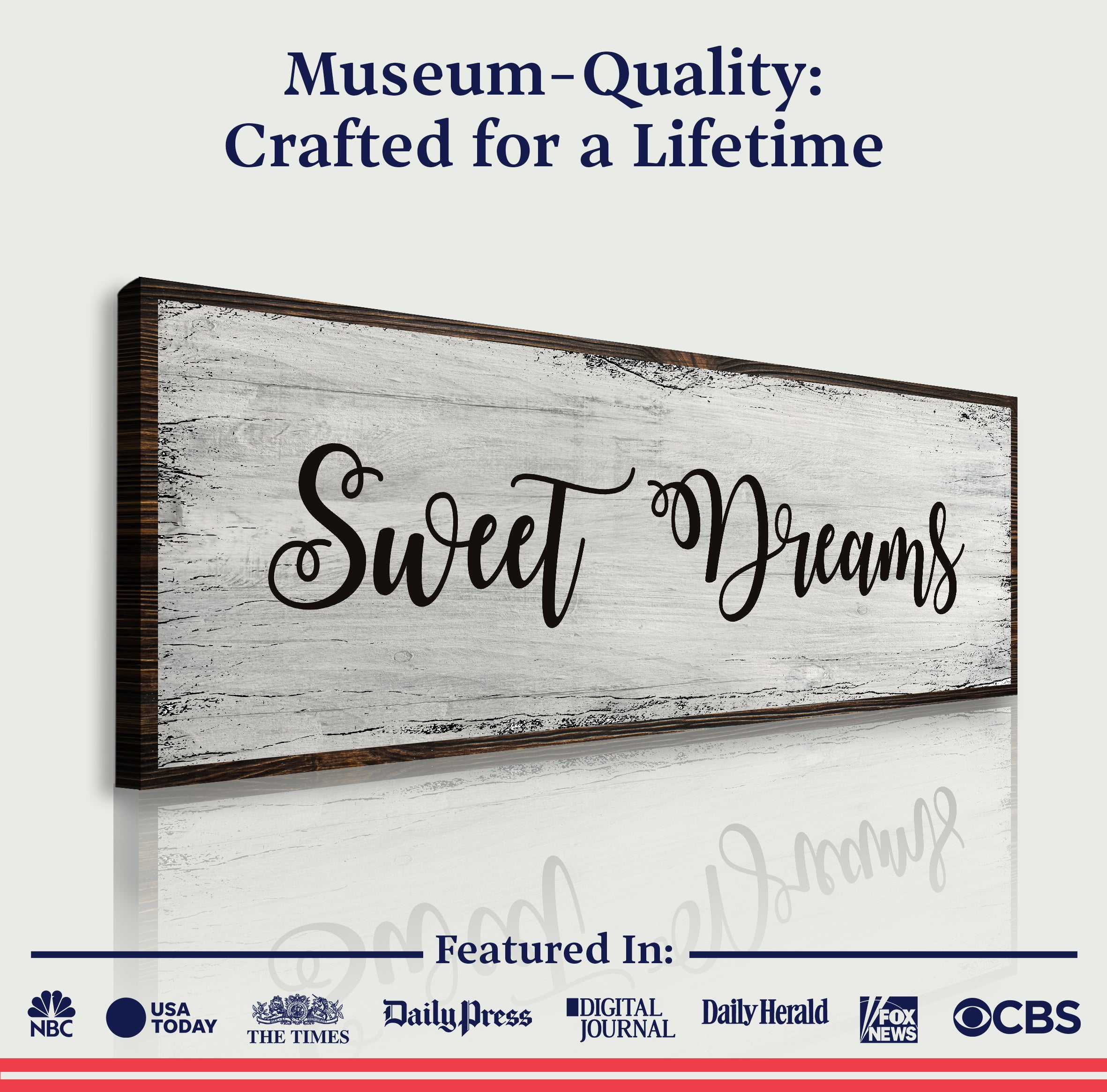Sweet Dreams Sign VI on sale at MyriadMart