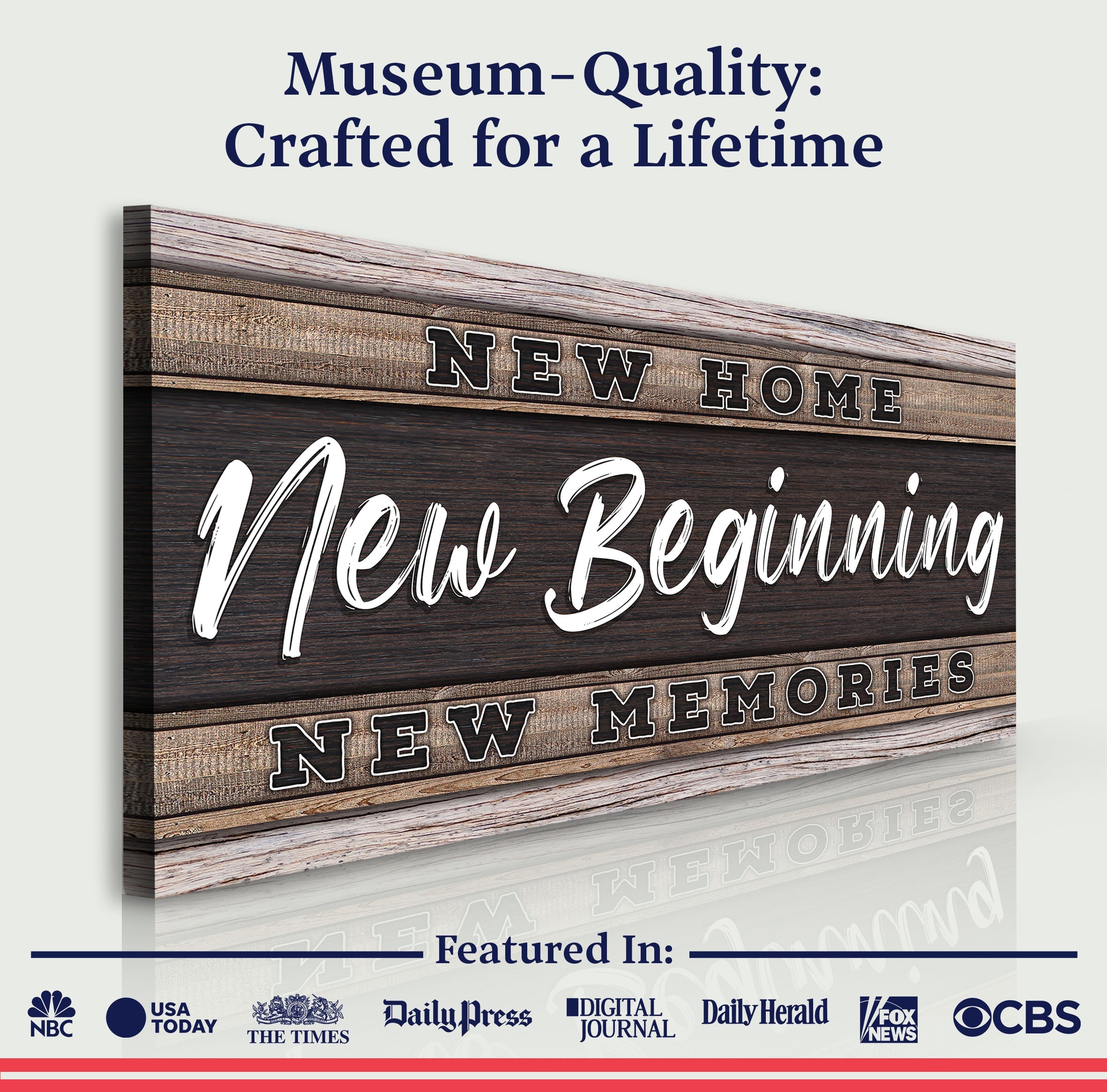 New Home, New Beginning Sign V on sale at MyriadMart