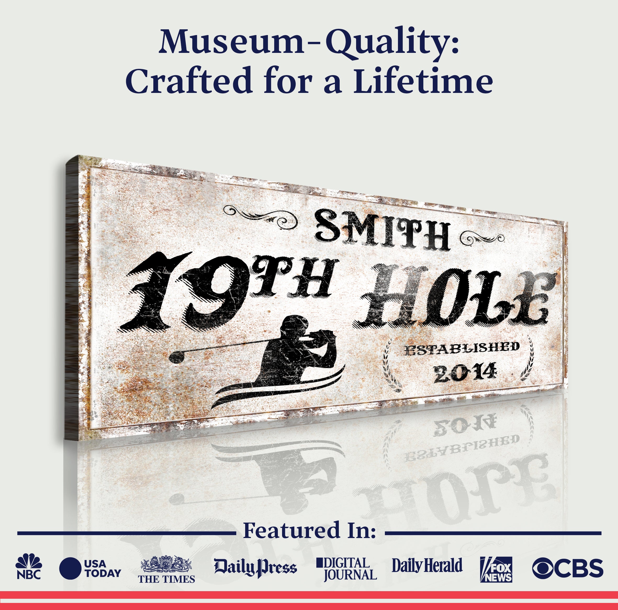 19th Hole Sign on sale at MyriadMart