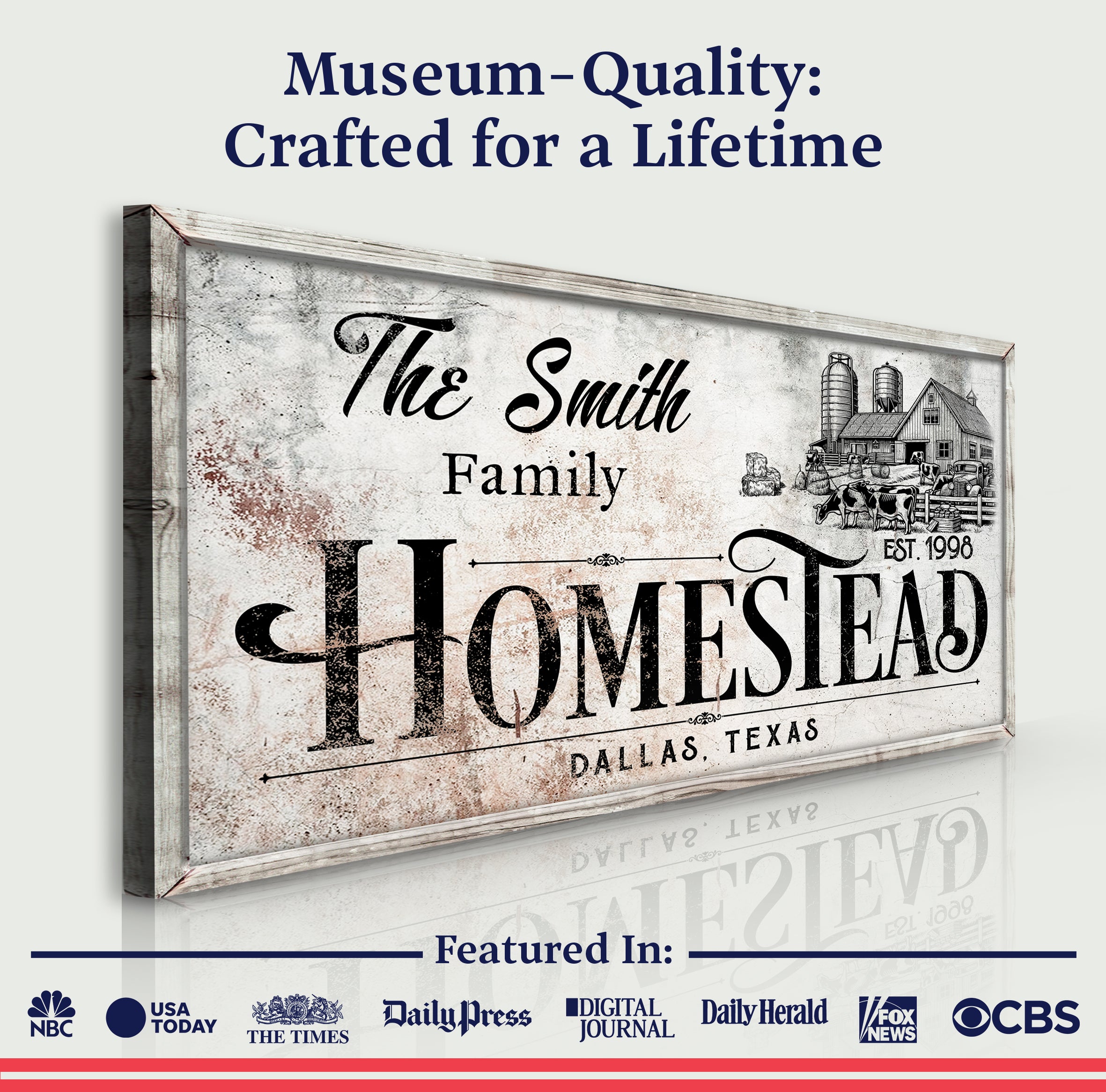 Homestead Sign XIII on sale at MyriadMart