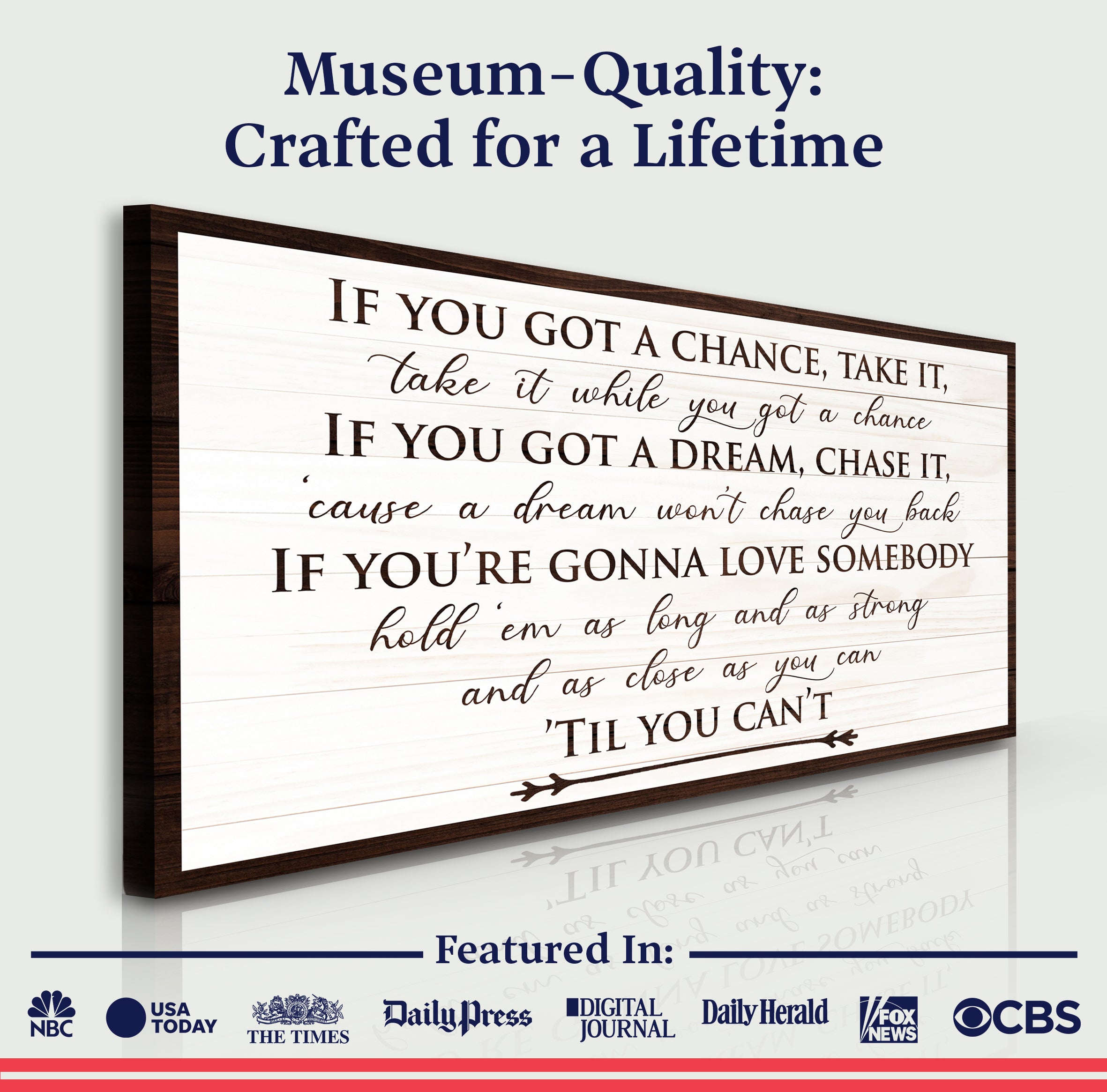 If You Got A Dream Bedroom Sign II on sale at MyriadMart