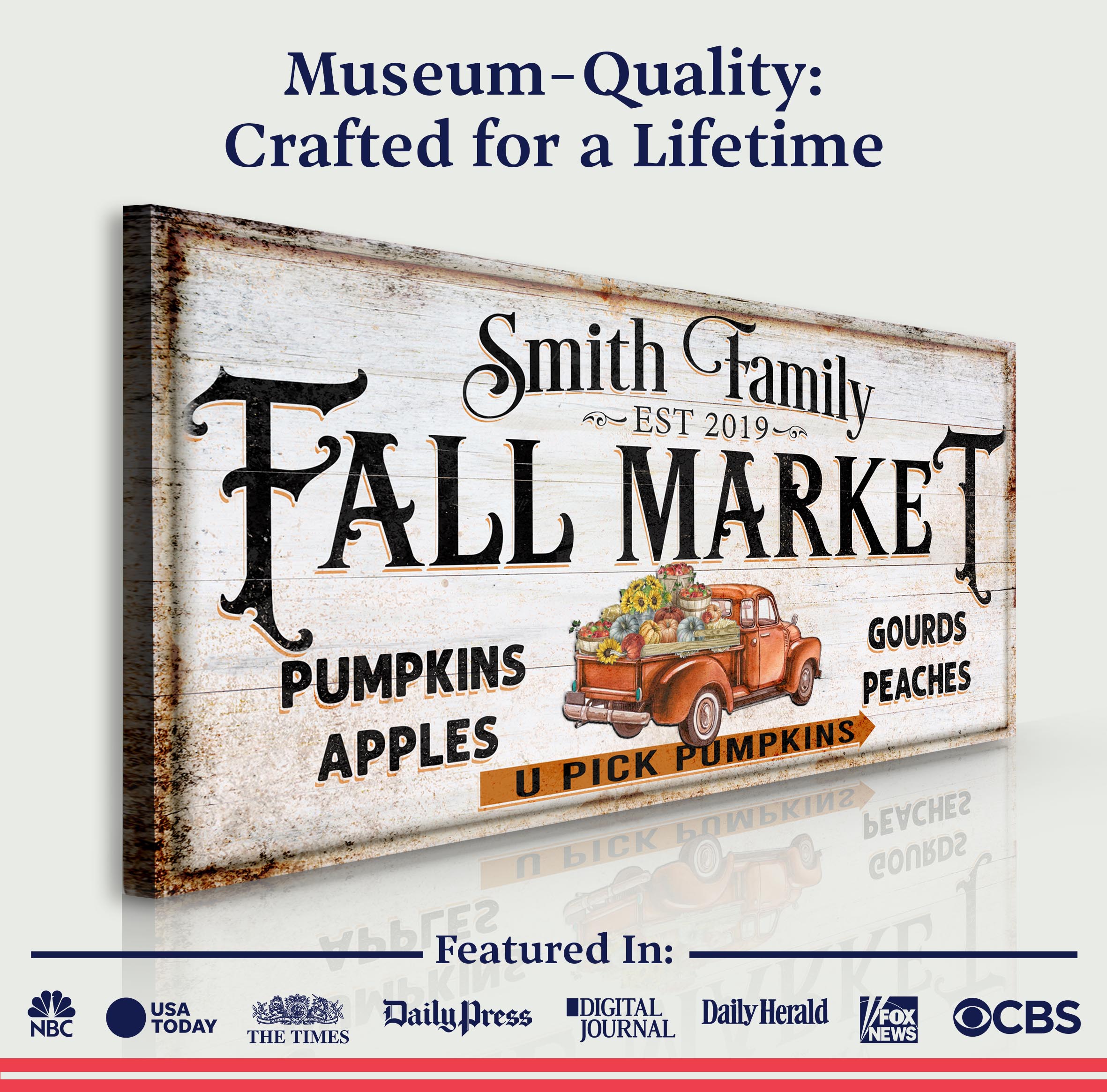 Fall Market Pumpkin Patch Sign on sale at MyriadMart