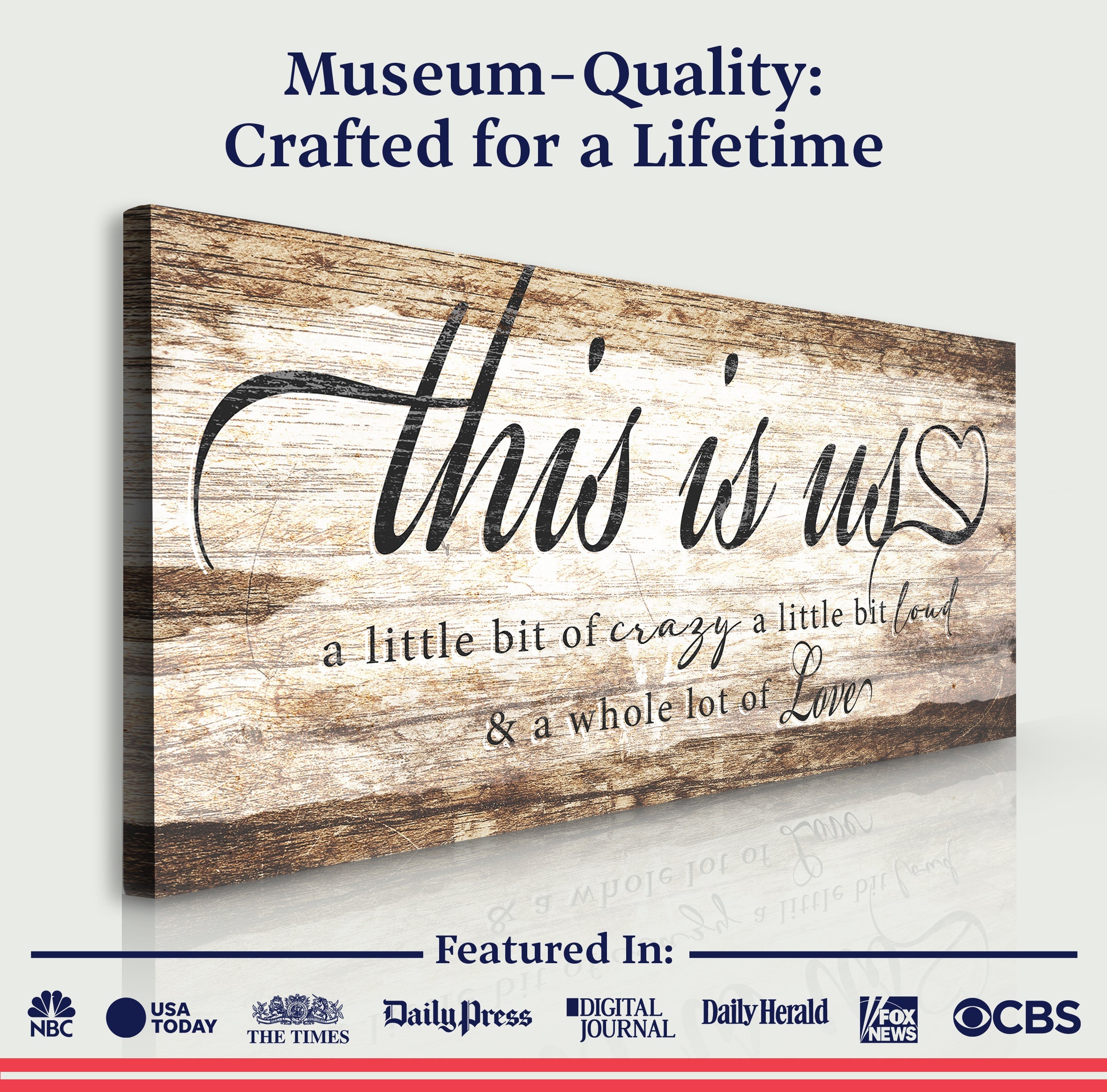 This Is Us Sign on sale at MyriadMart