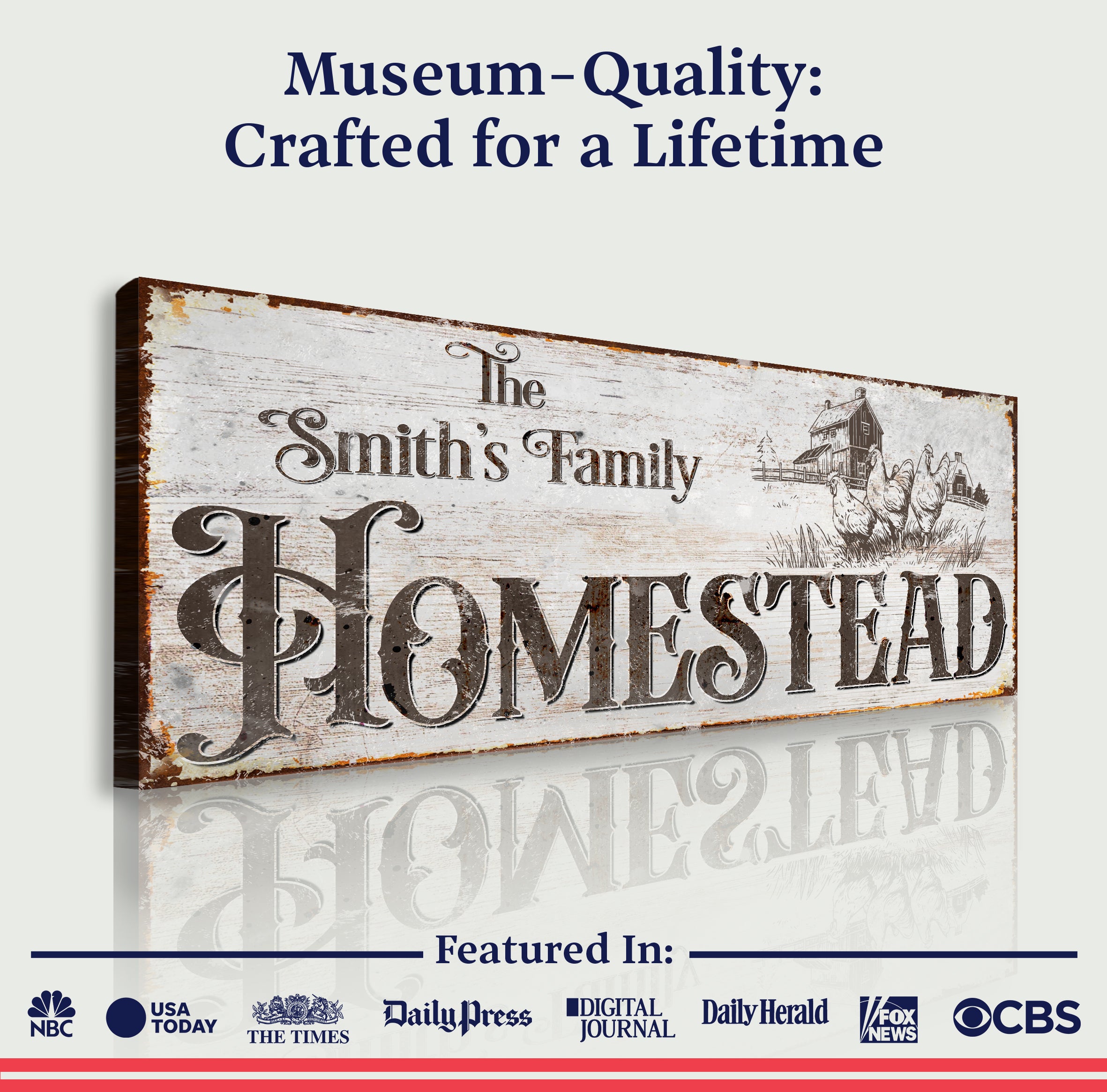 Family Homestead Sign II on sale at MyriadMart