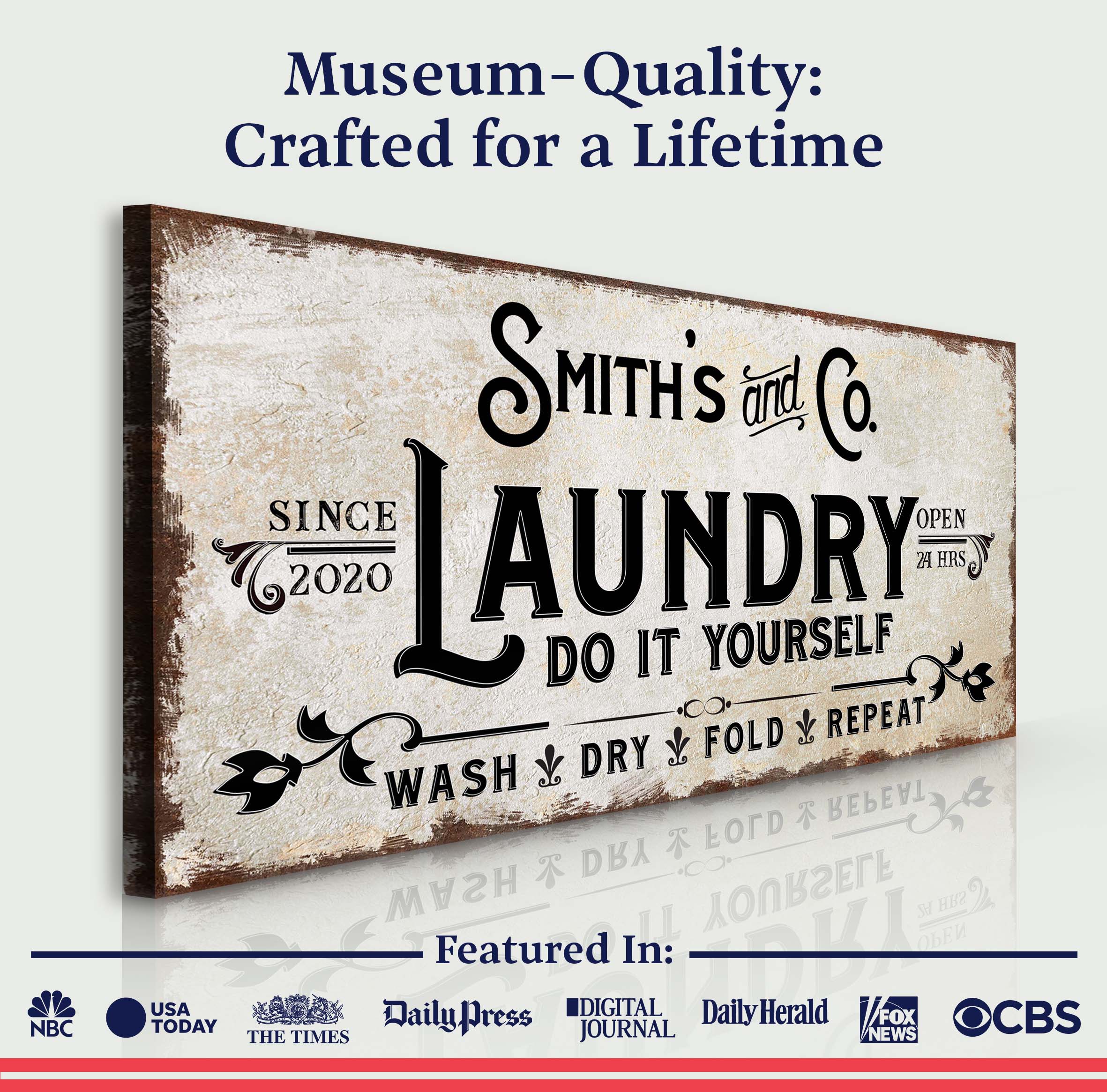 Laundry Room Sign ll on sale at MyriadMart