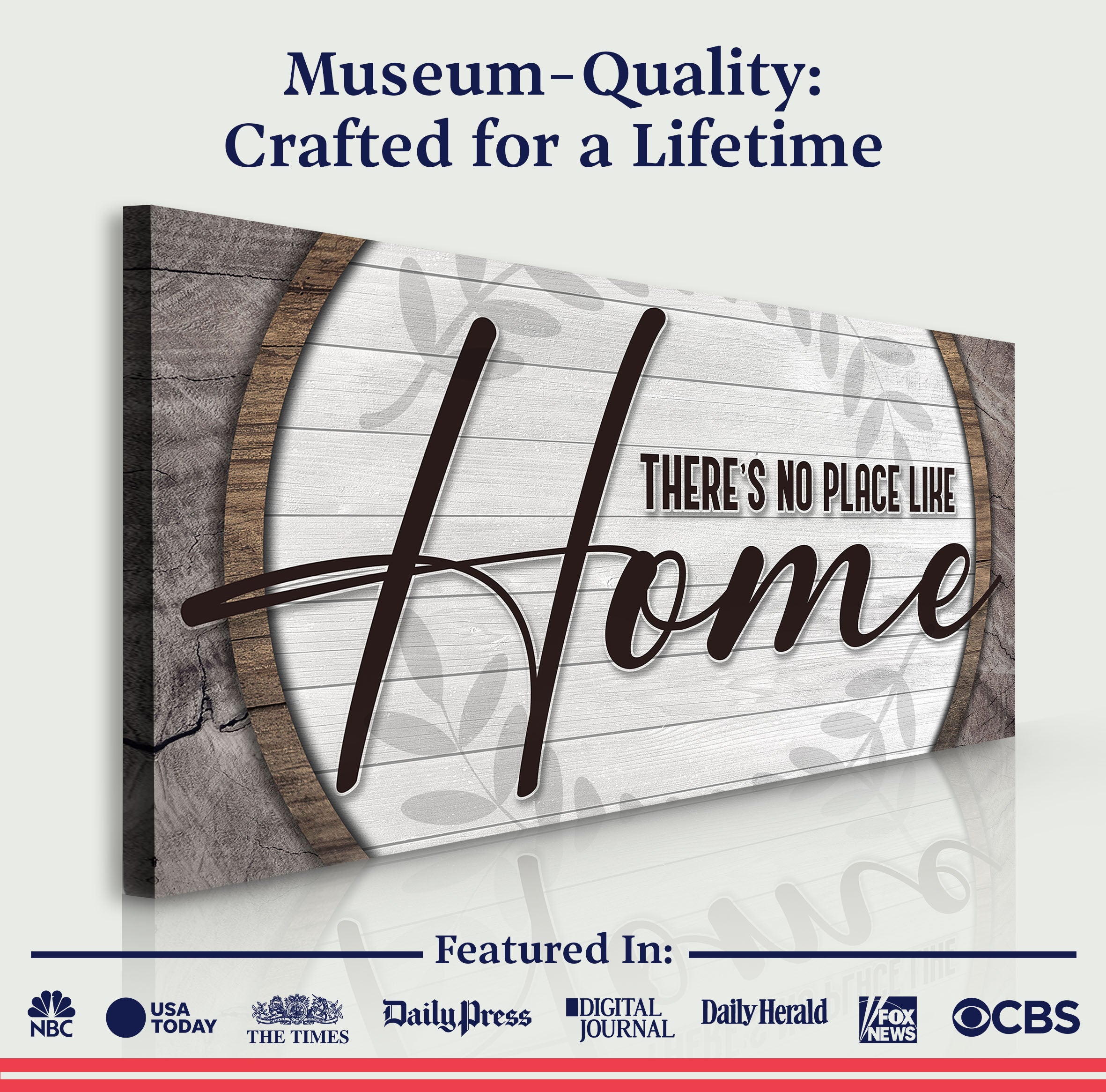 There's No Place Like Home Sign IV on sale at MyriadMart