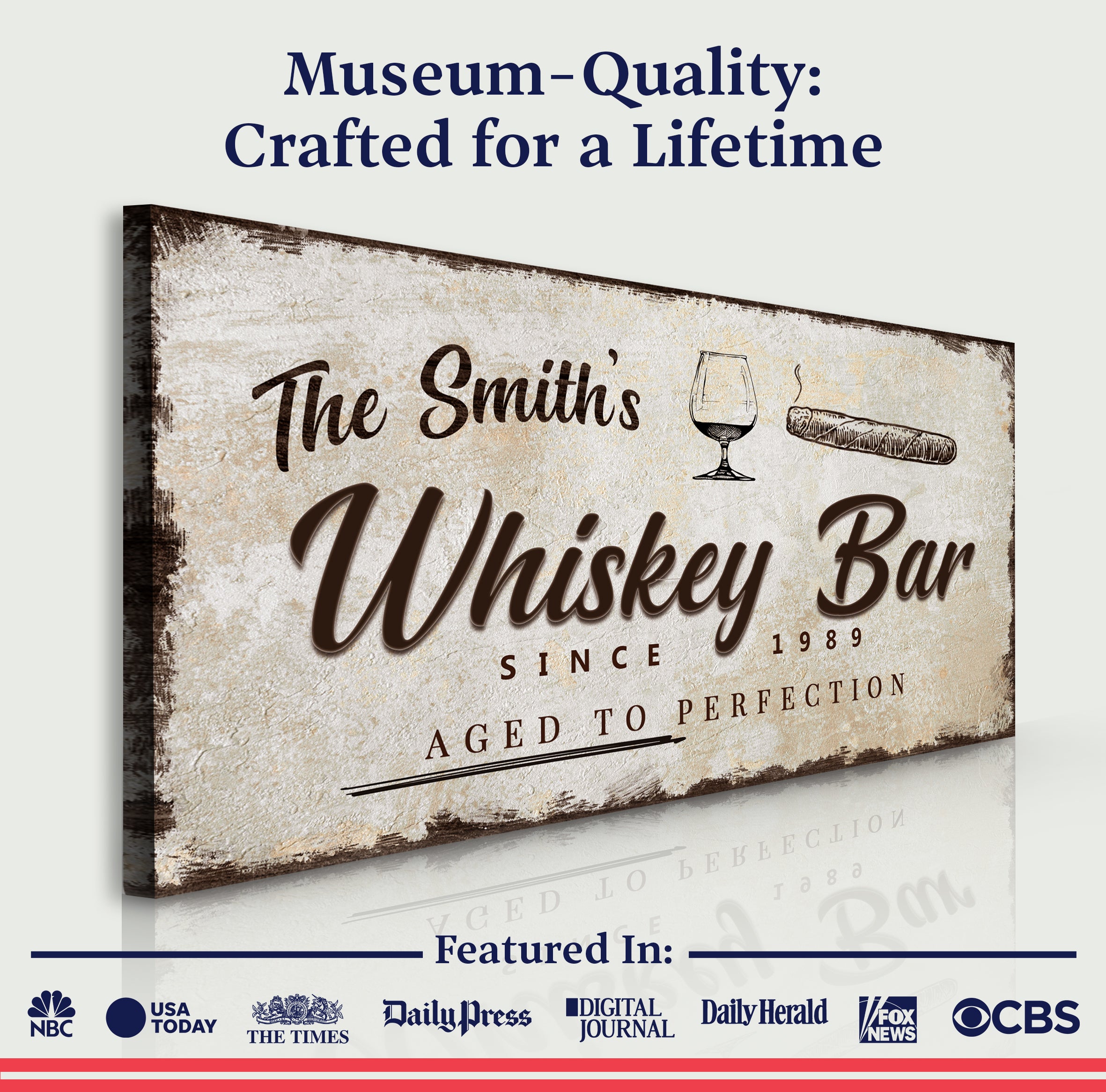 Whiskey Bar Sign IV on sale at MyriadMart