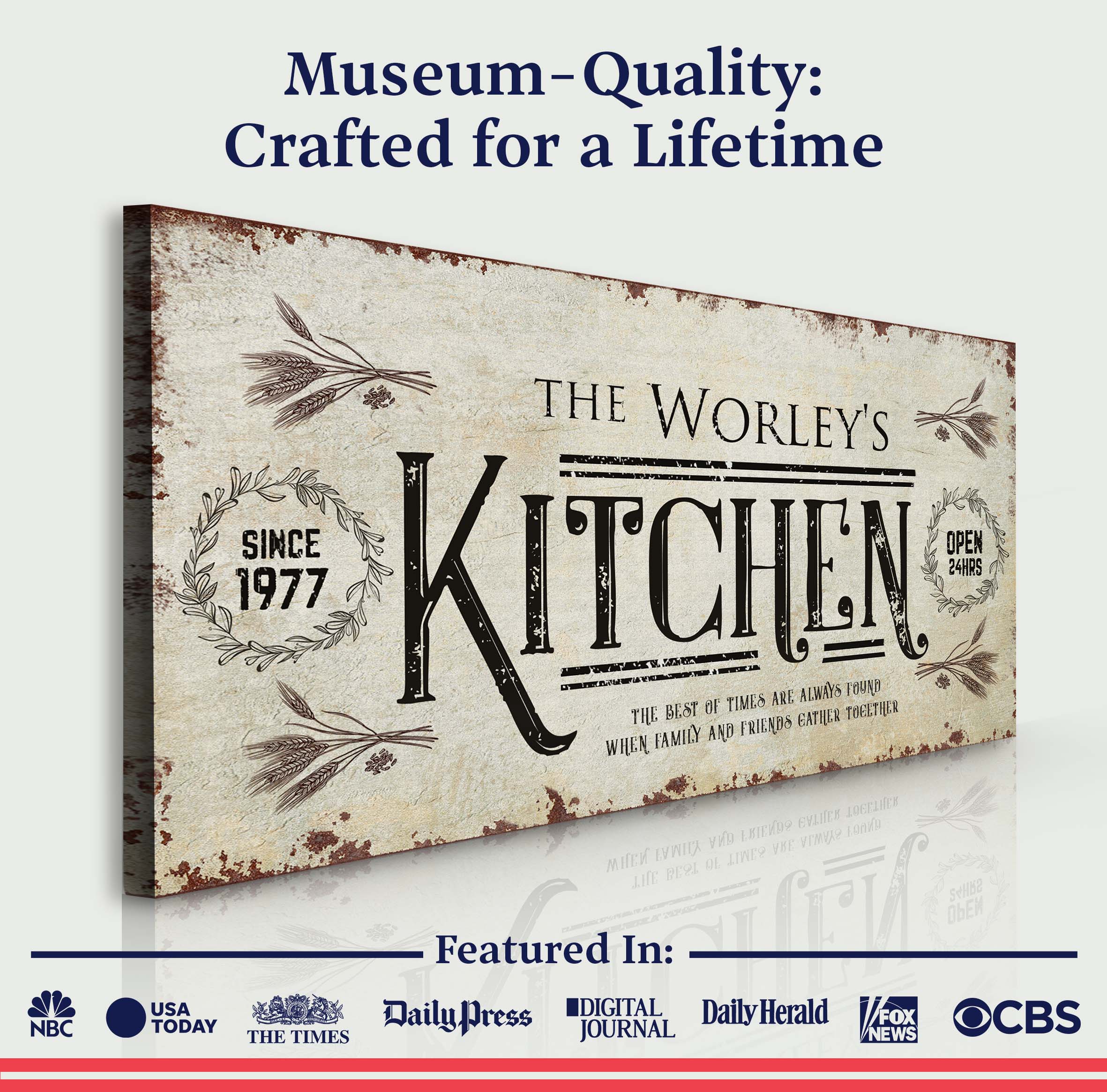 Kitchen Sign II on sale at MyriadMart