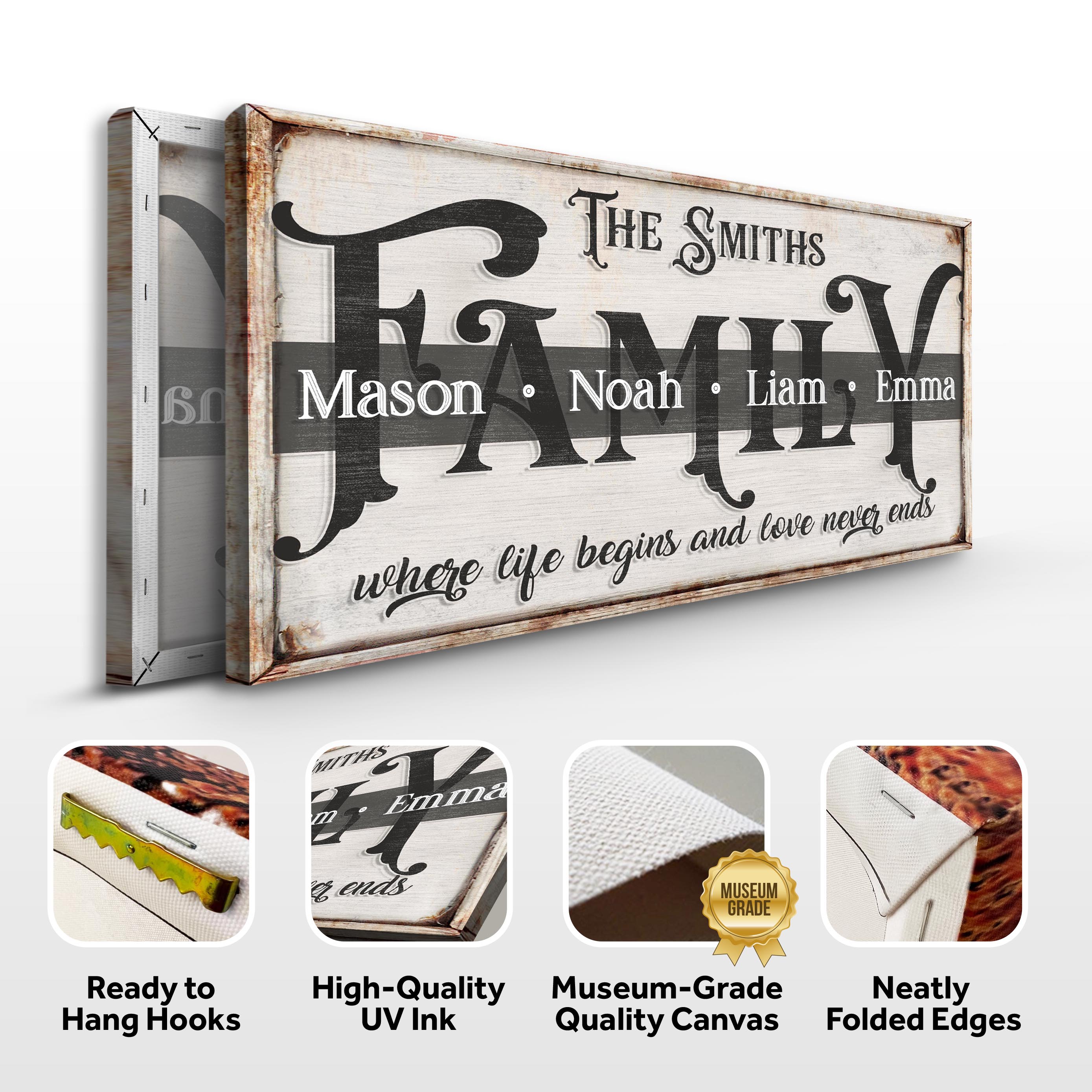 Family Sign XXIII on sale at MyriadMart