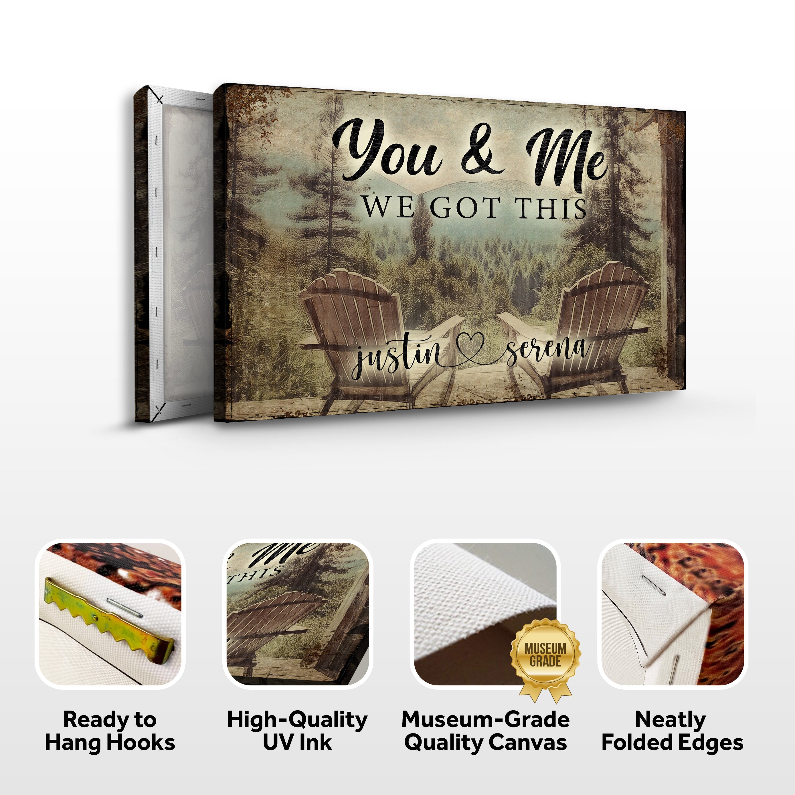 Cabin Forest Themed We Got This Couple Sign on sale at MyriadMart