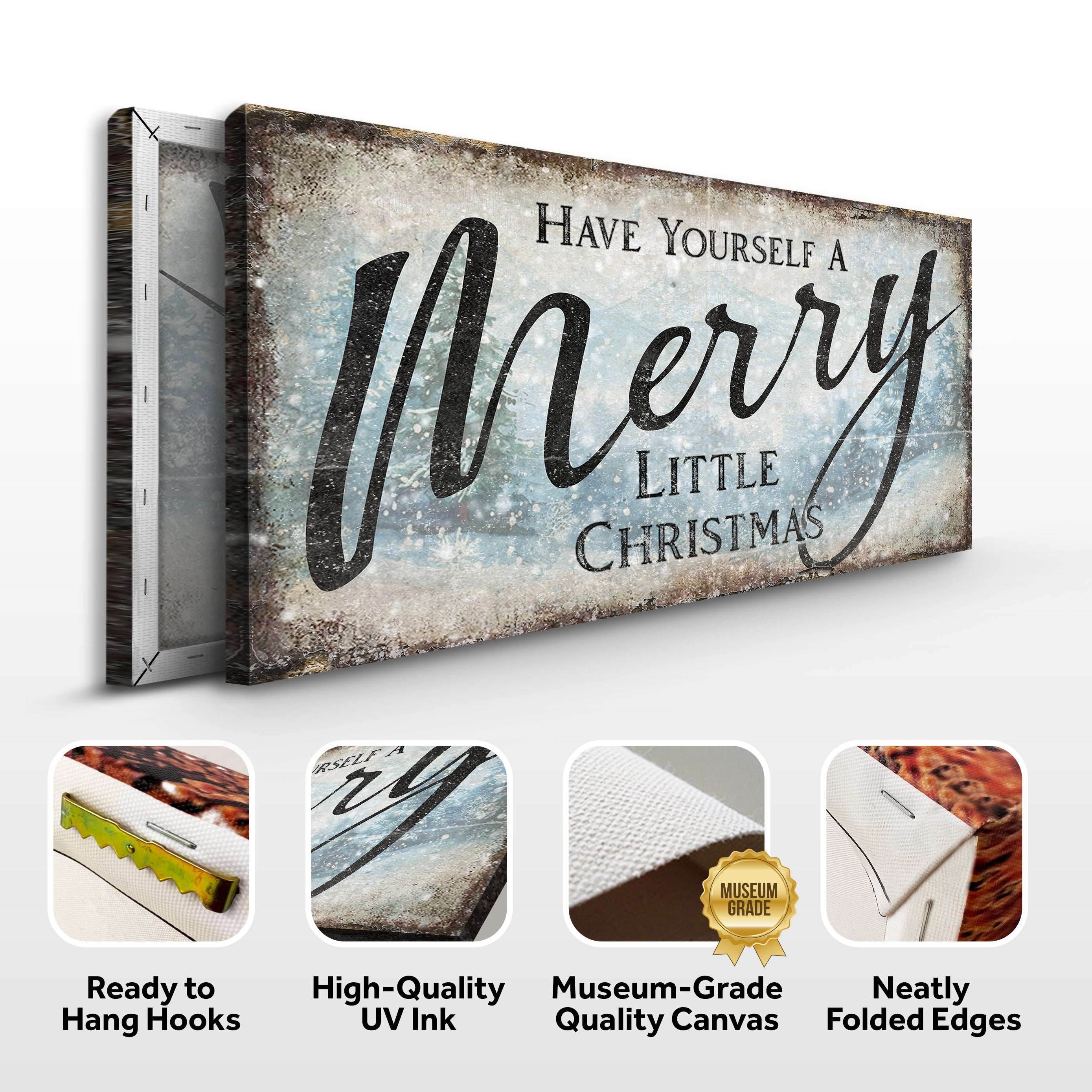Have Yourself A Merry Little Christmas Sign XI on sale at MyriadMart