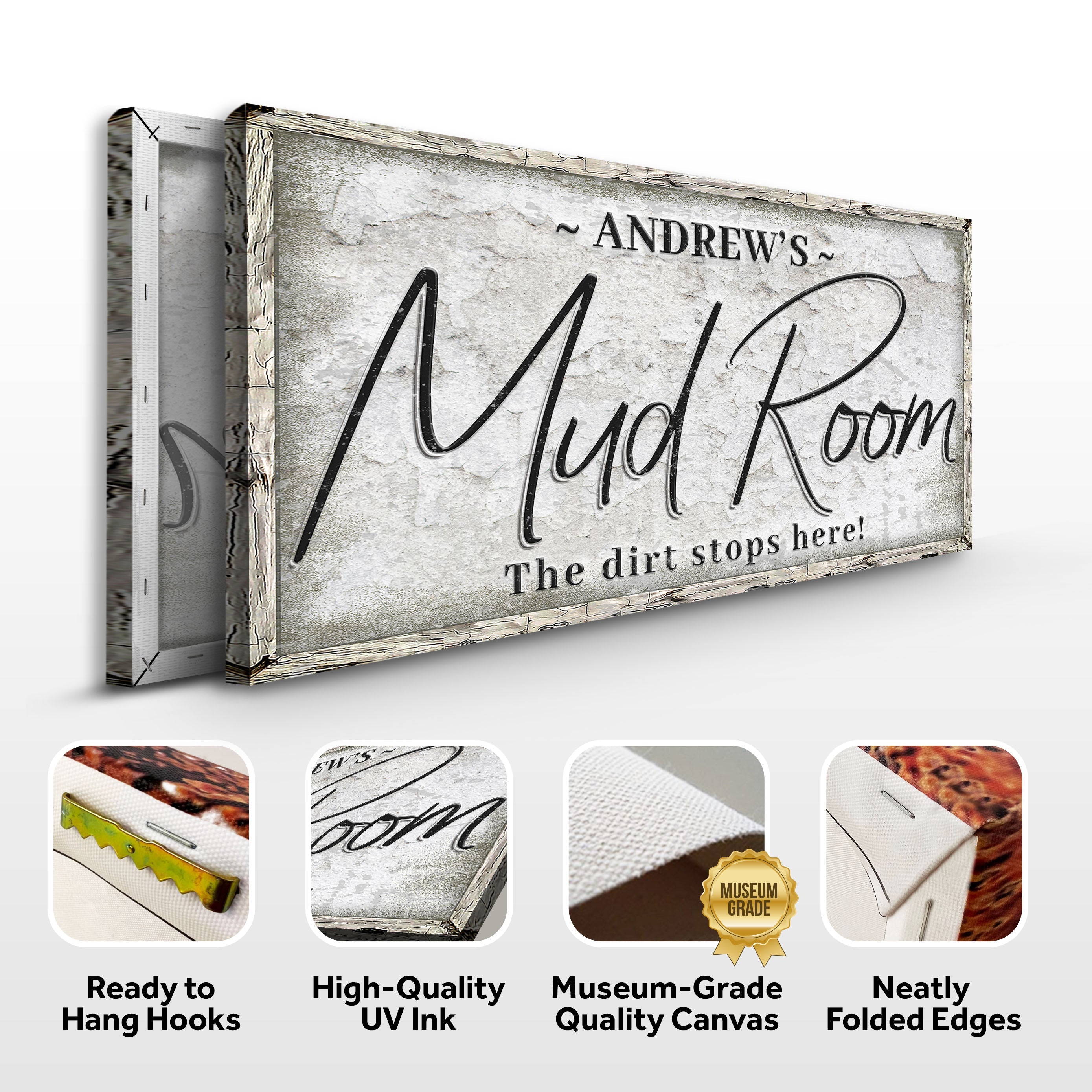 Personalized Mud Room Sign II on sale at MyriadMart