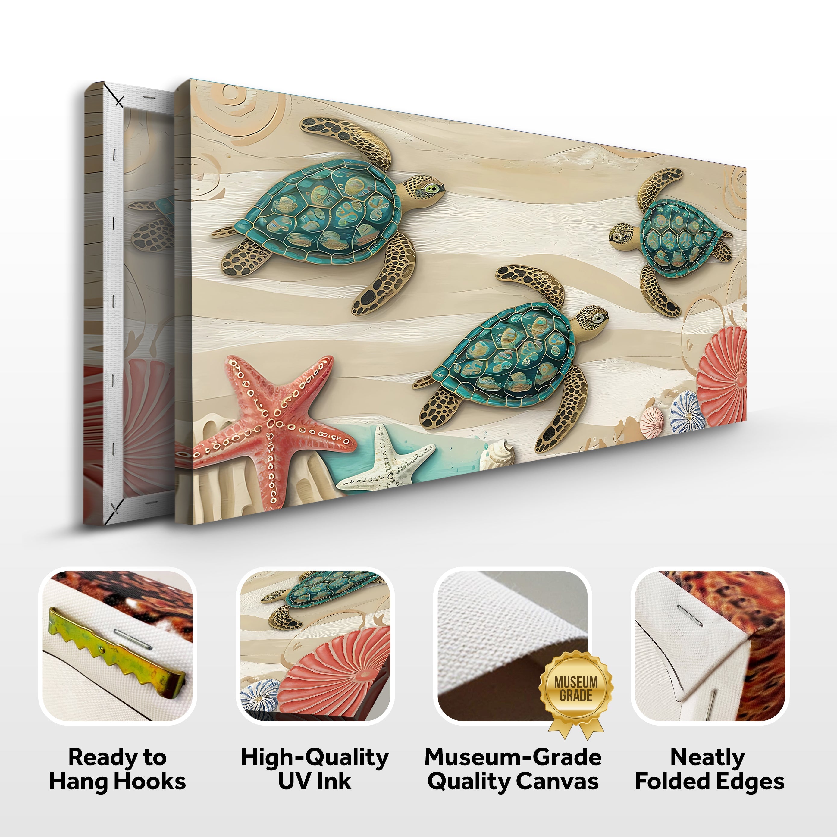 3D Coastal Wall Art VII on sale at MyriadMart