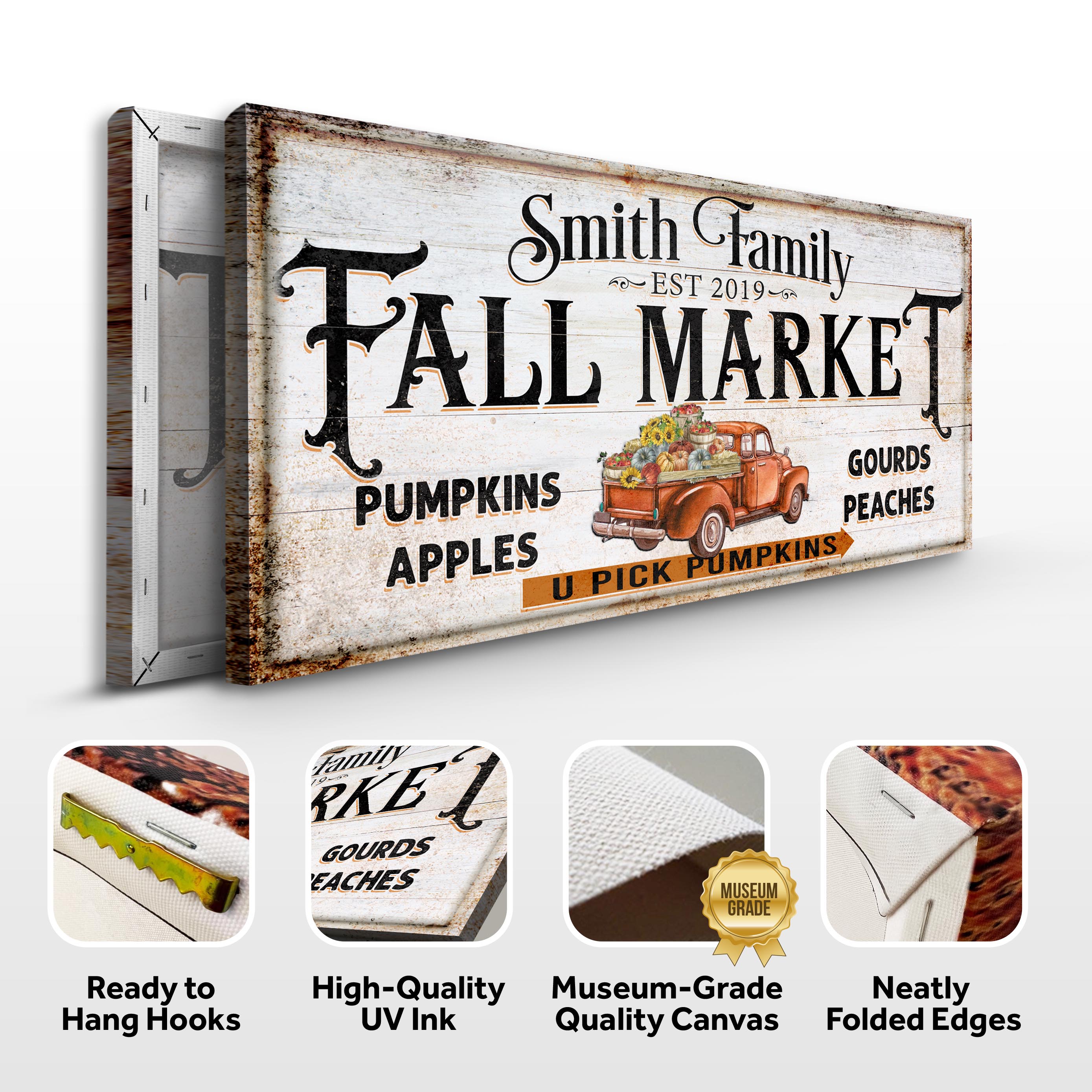 Fall Market Pumpkin Patch Sign on sale at MyriadMart