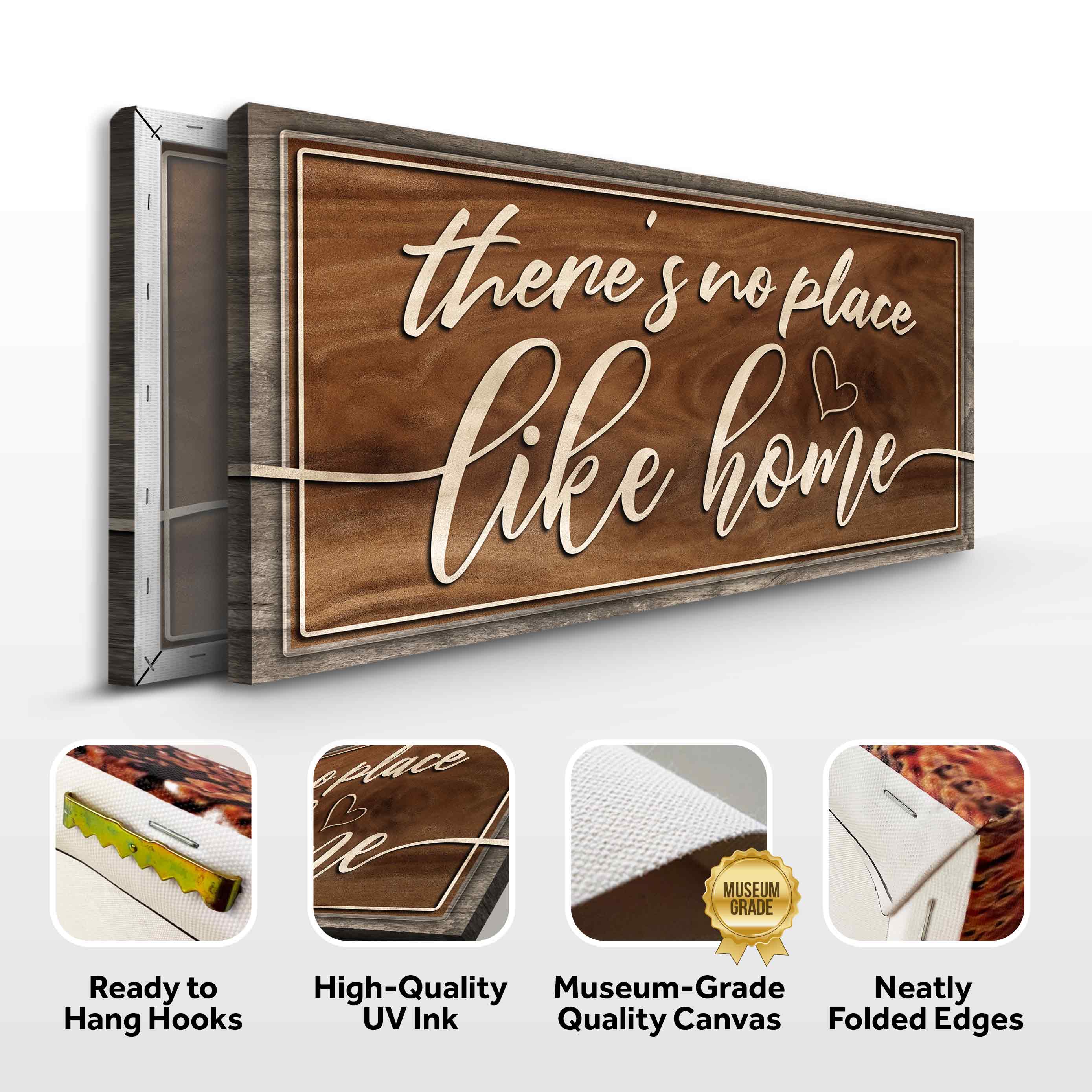 There's No Place Like Home Sign V on sale at MyriadMart