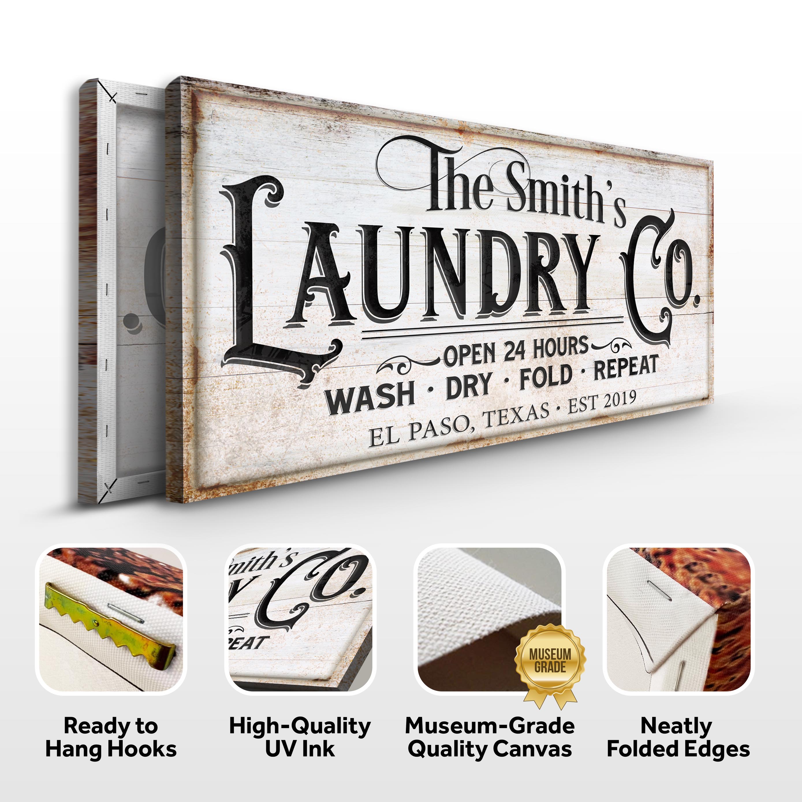 The Laundry Room Sign IX on sale at MyriadMart