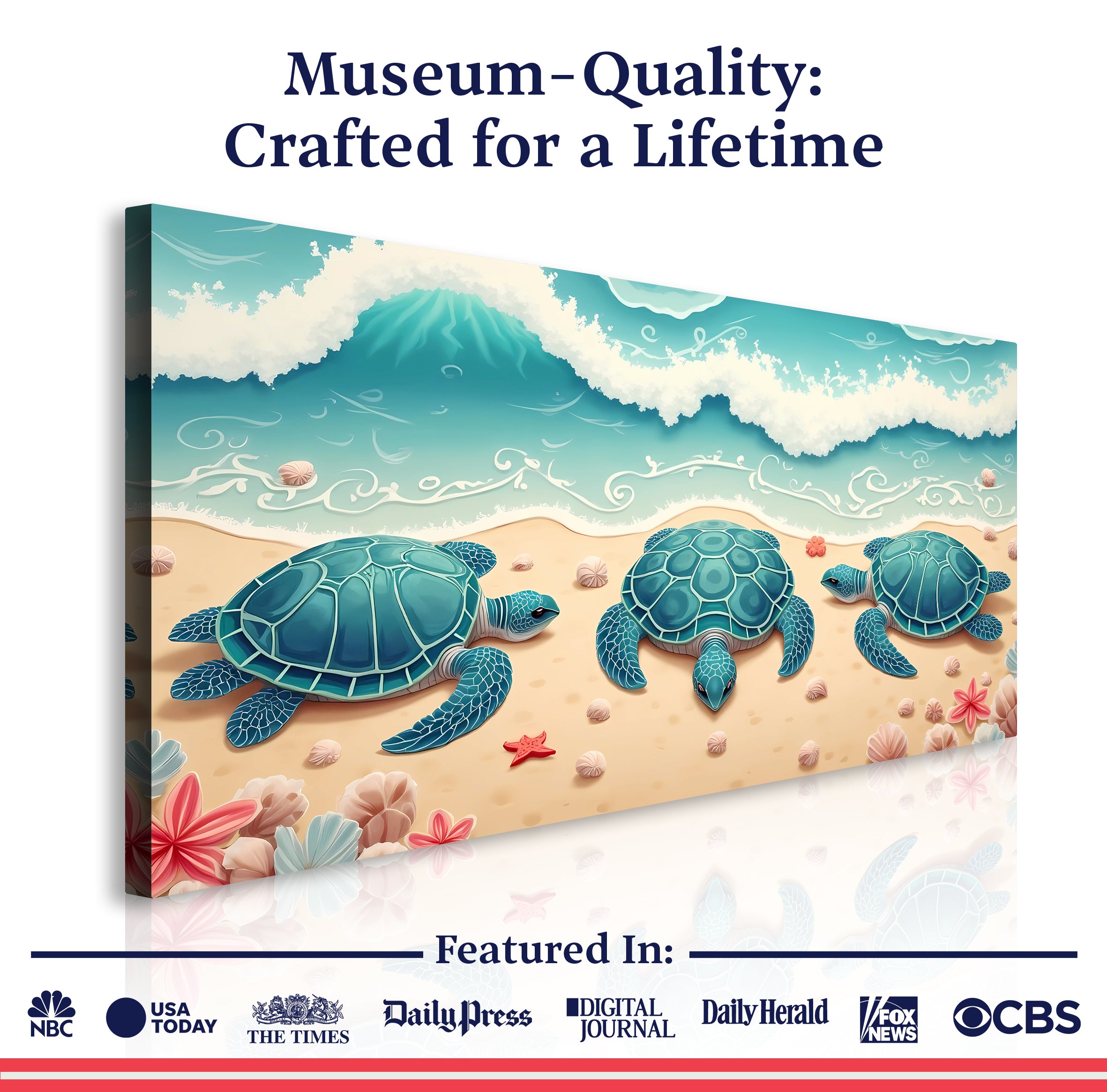 3D Coastal Wall Art II on sale at MyriadMart