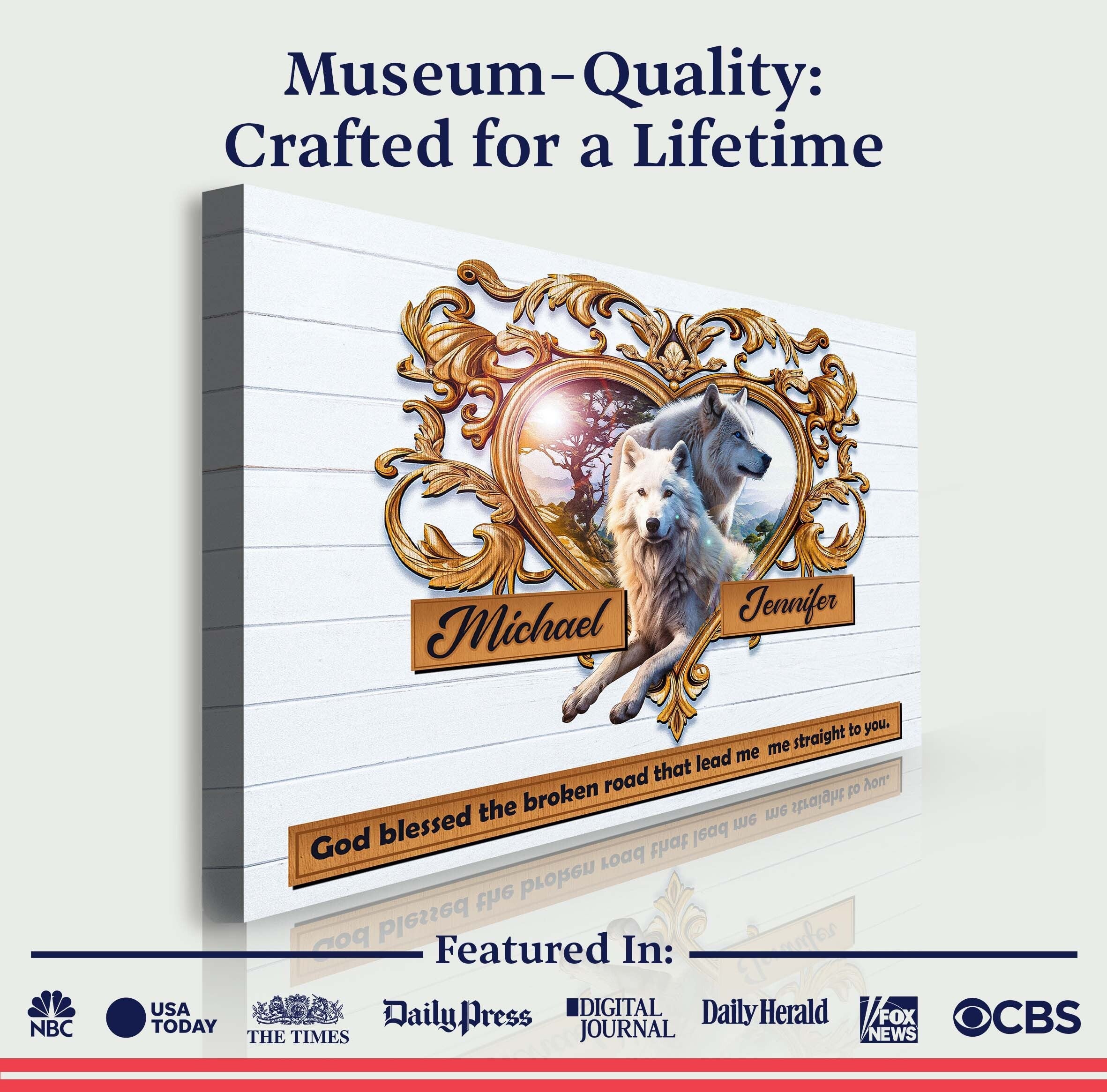 Couple Wolves Sign VI on sale at MyriadMart