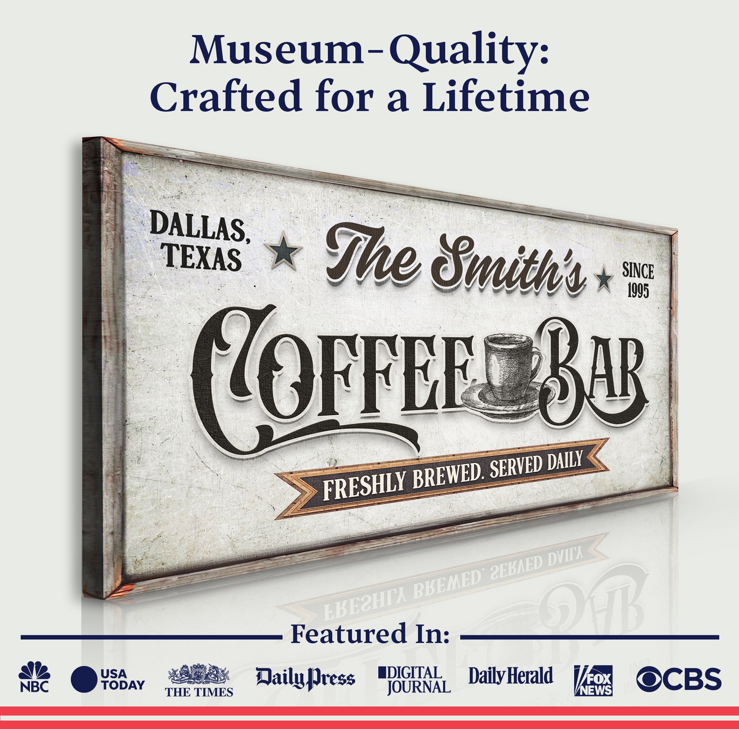 Coffee Bar Sign IX on sale at MyriadMart