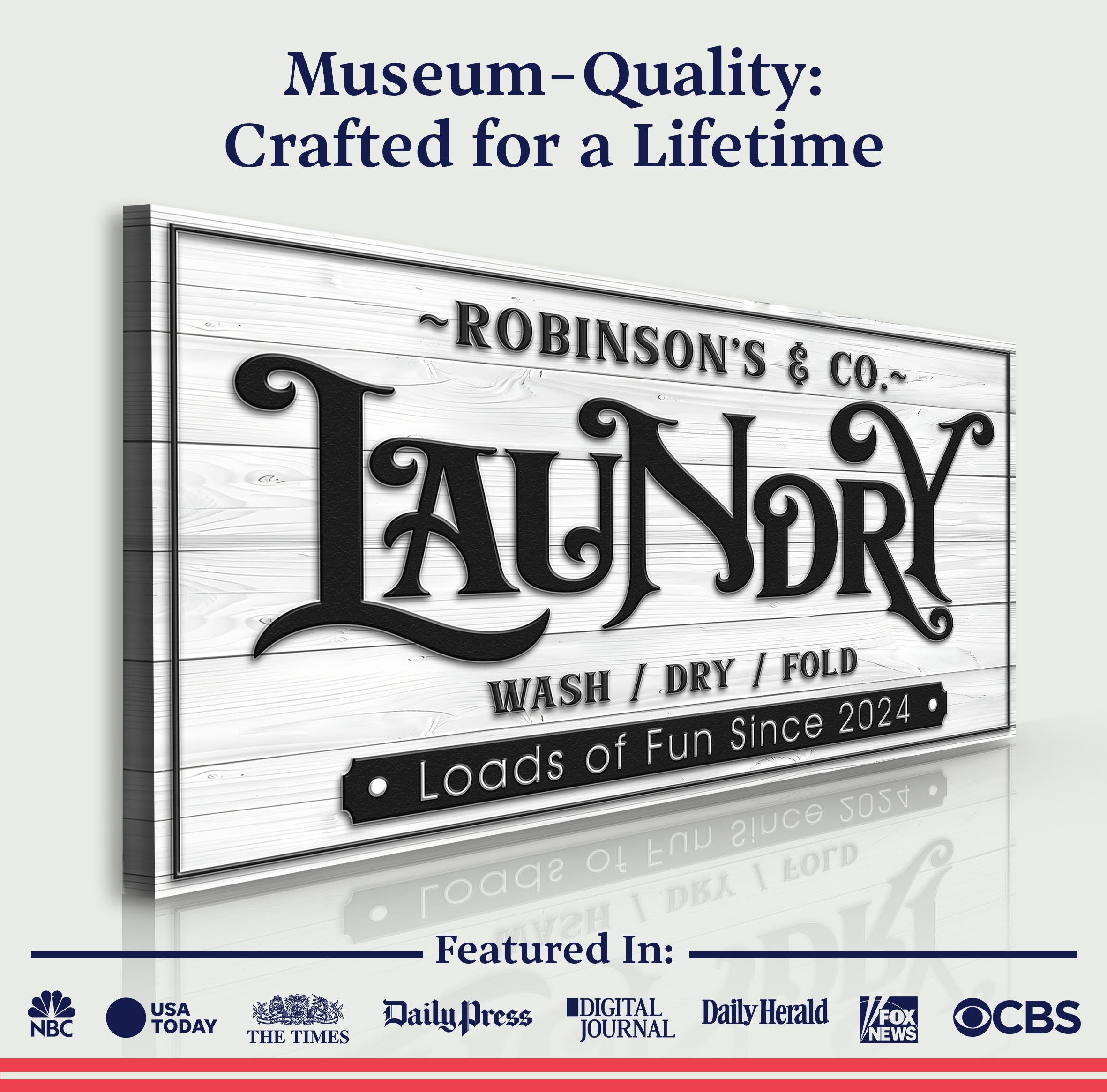 Laundry Room Sign IX on sale at MyriadMart