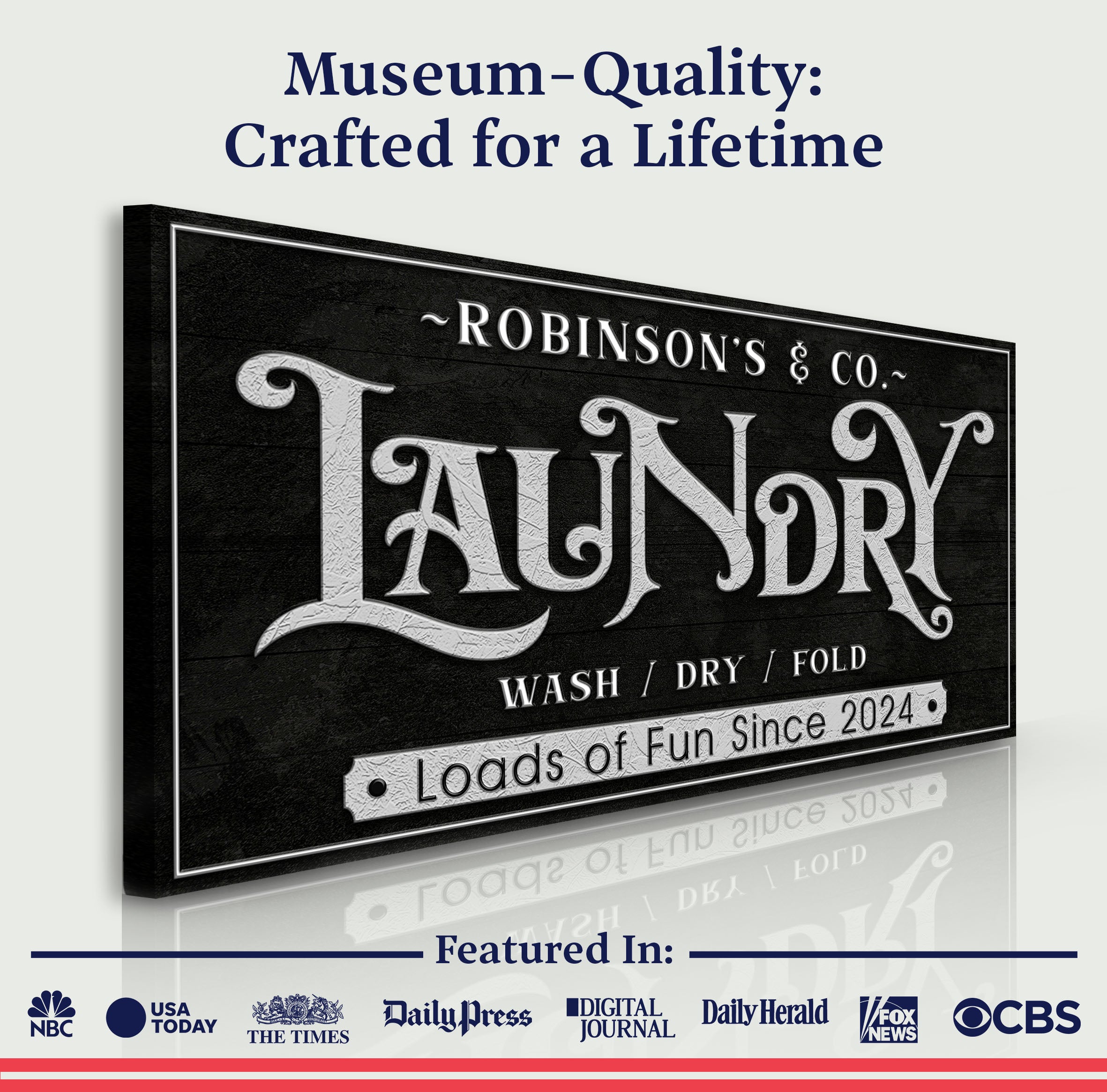 Laundry Room Sign V on sale at MyriadMart