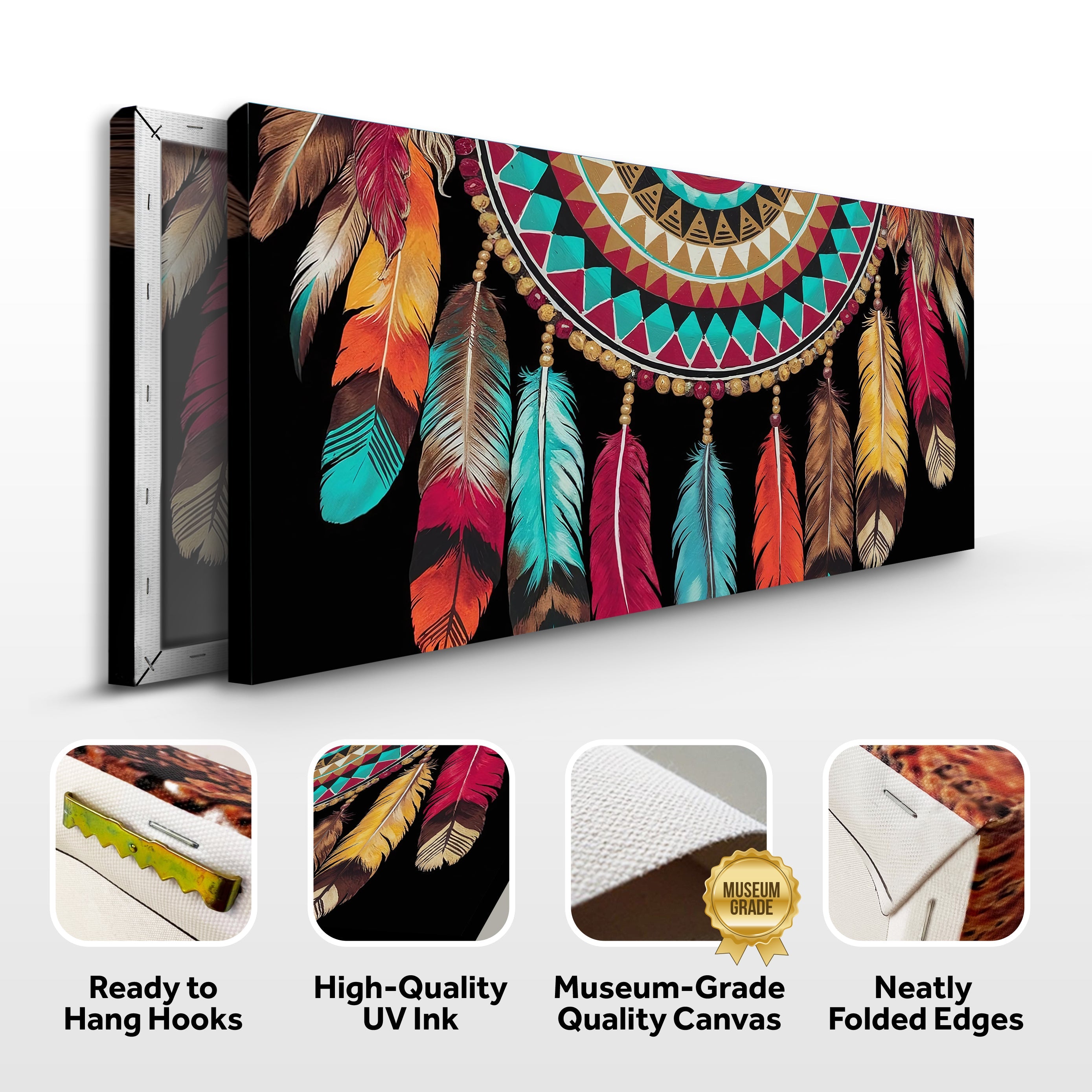 3D Whispering Feathers Wall Art on sale at MyriadMart