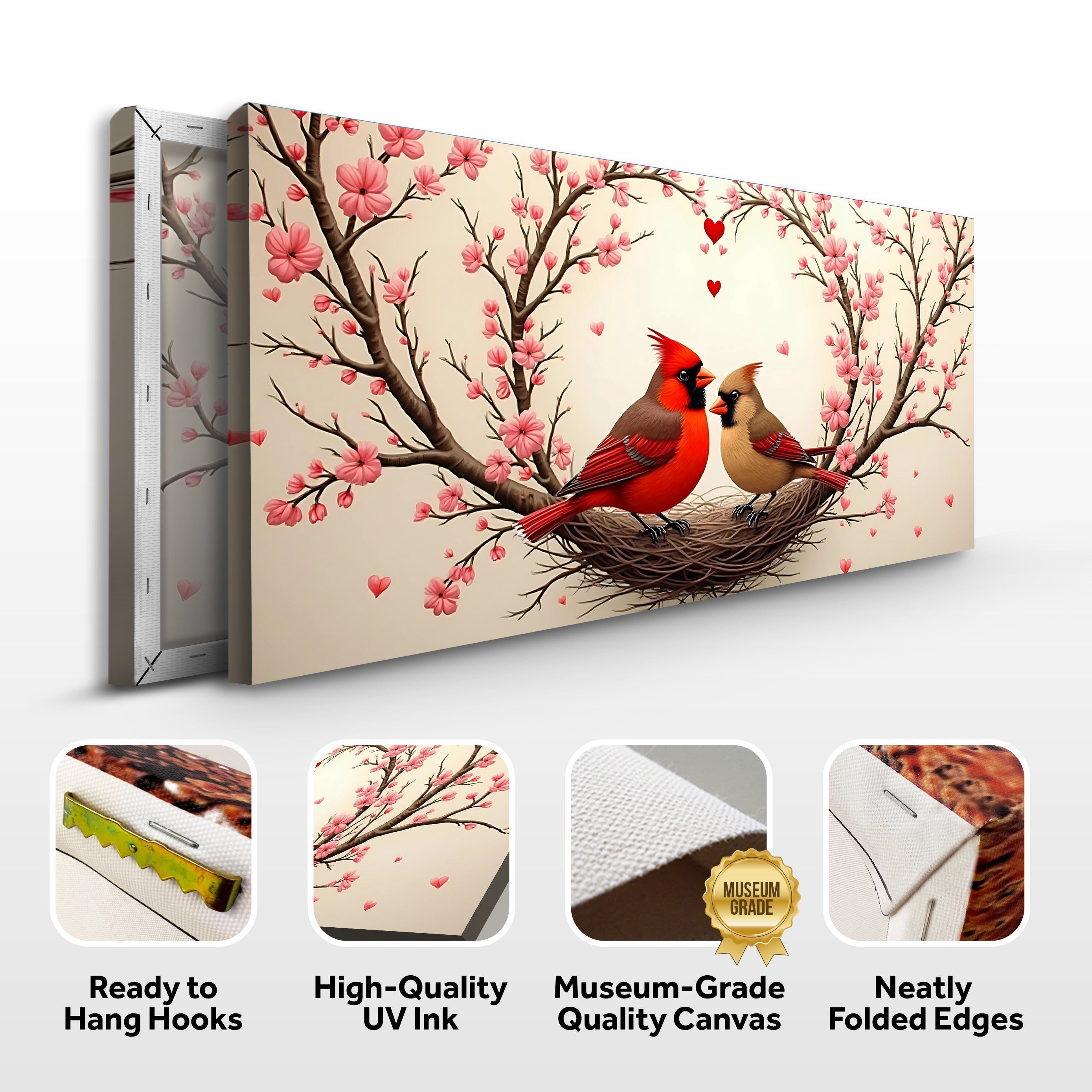 3D Cardinals Wall Art II on sale at MyriadMart