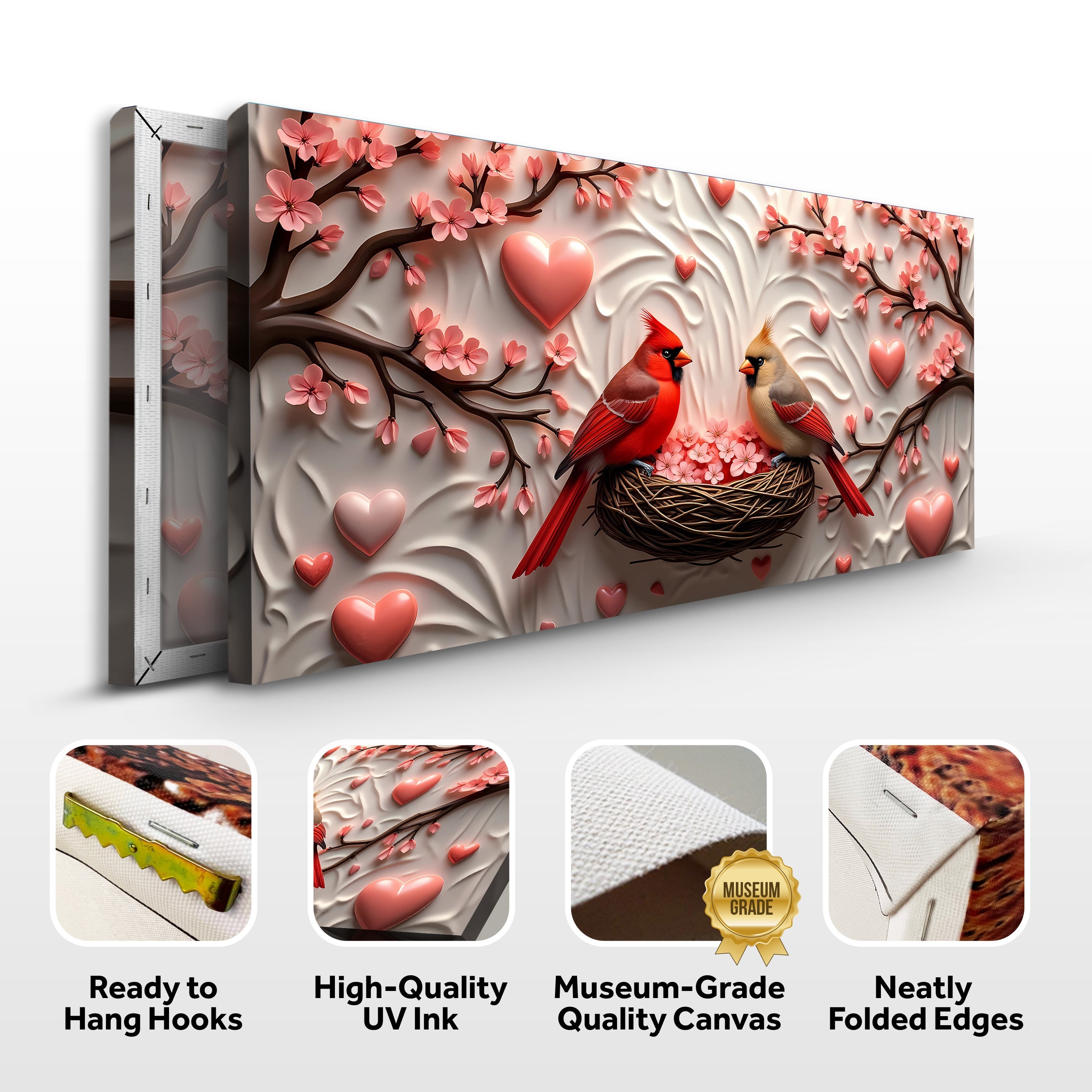 3D Cardinals Wall Art IV on sale at MyriadMart