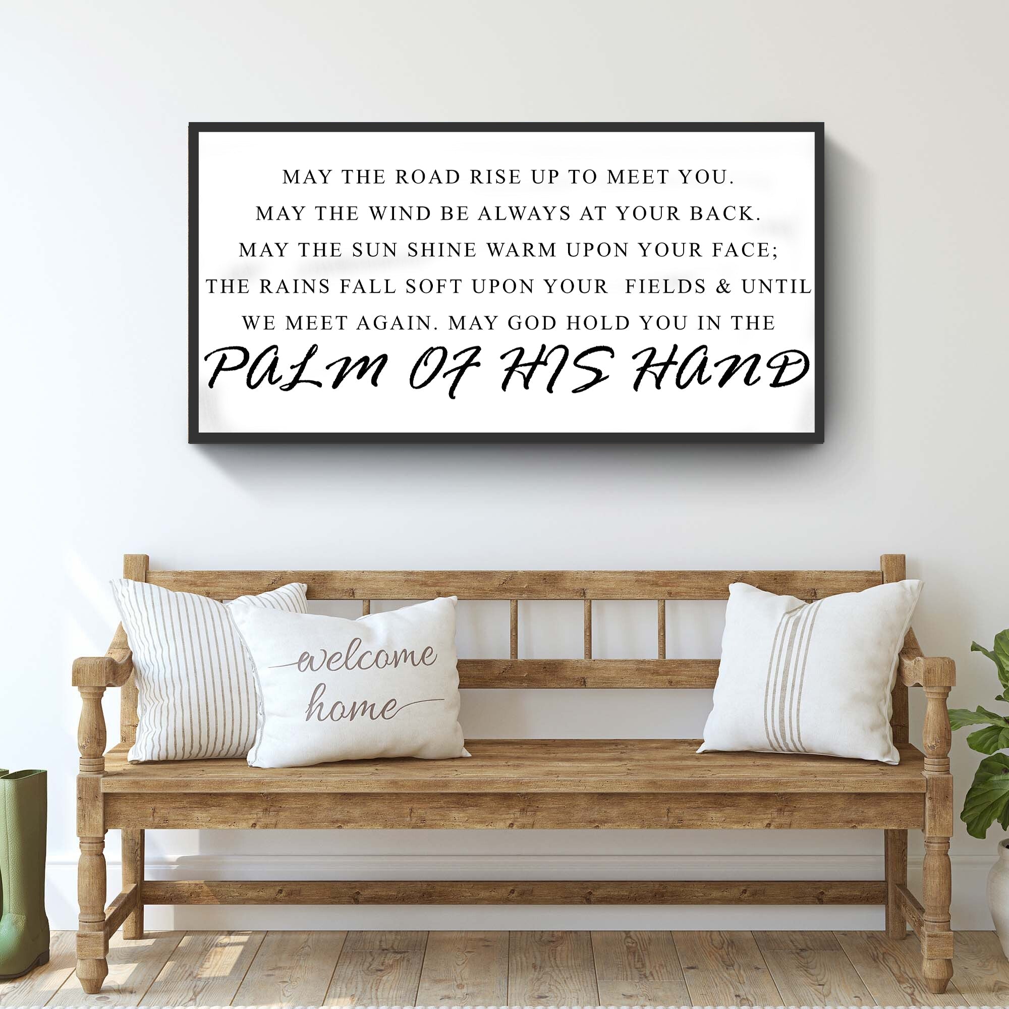 Irish Blessing Farmhouse Sign III on sale at MyriadMart