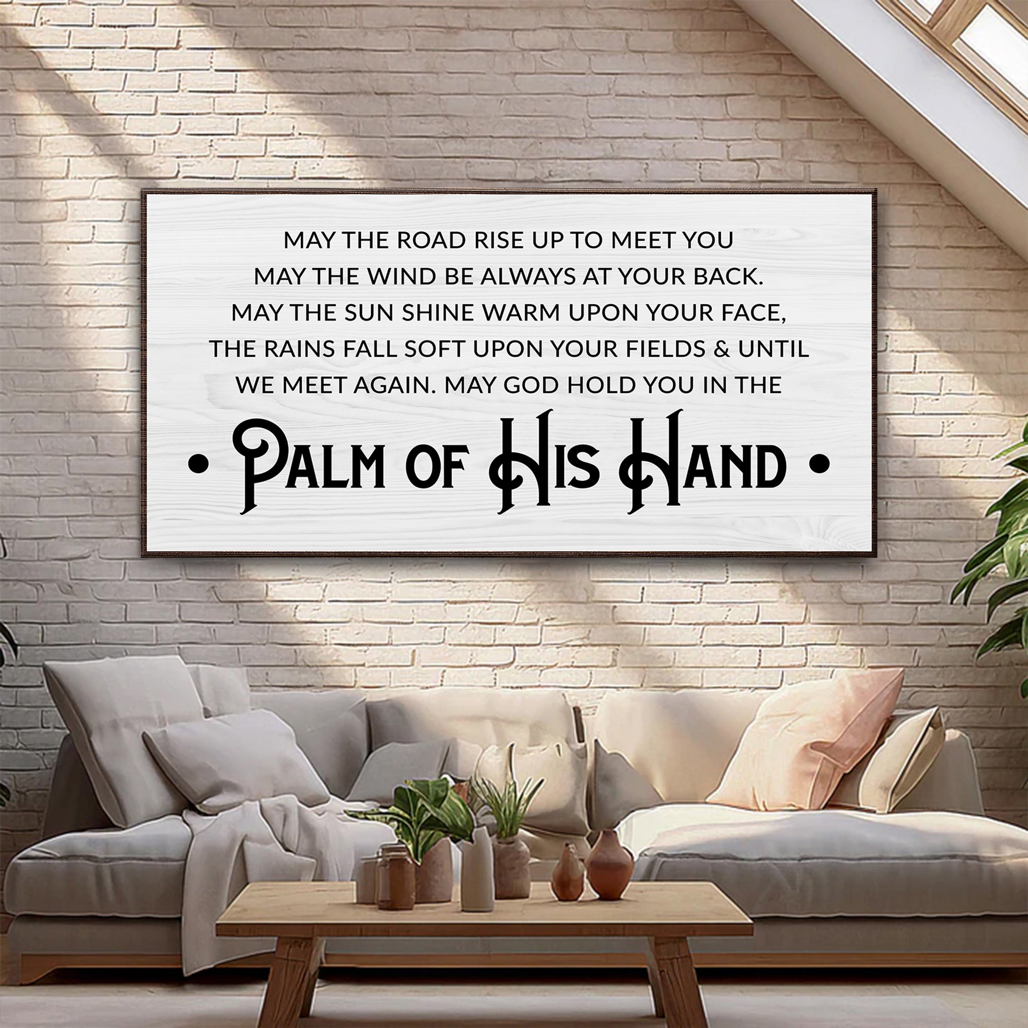 Irish Blessing Farmhouse Sign IV on sale at MyriadMart