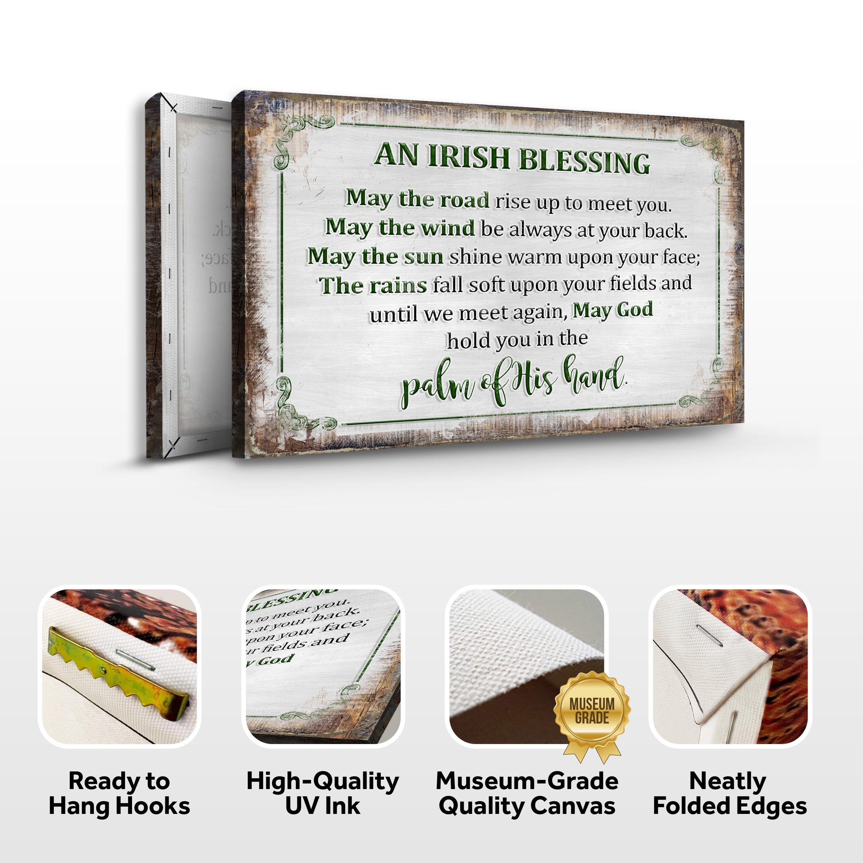 Irish Blessing Farmhouse Sign II on sale at MyriadMart