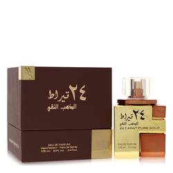 Lattafa 24 Carat Pure Gold Eau De Parfum Spray Unisex By Lattafa on sale at MyriadMart