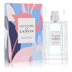 Les Fleurs De Lanvin Blue Orchid Eau De Toilette Spray By Lanvin - MyriadMart