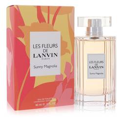 Les Fleurs De Lanvin Sunny Magnolia Eau De Toilette Spray By Lanvin - MyriadMart