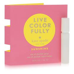 Live Colorfully Sunshine Vial sample By Kate Spade on sale at MyriadMart
