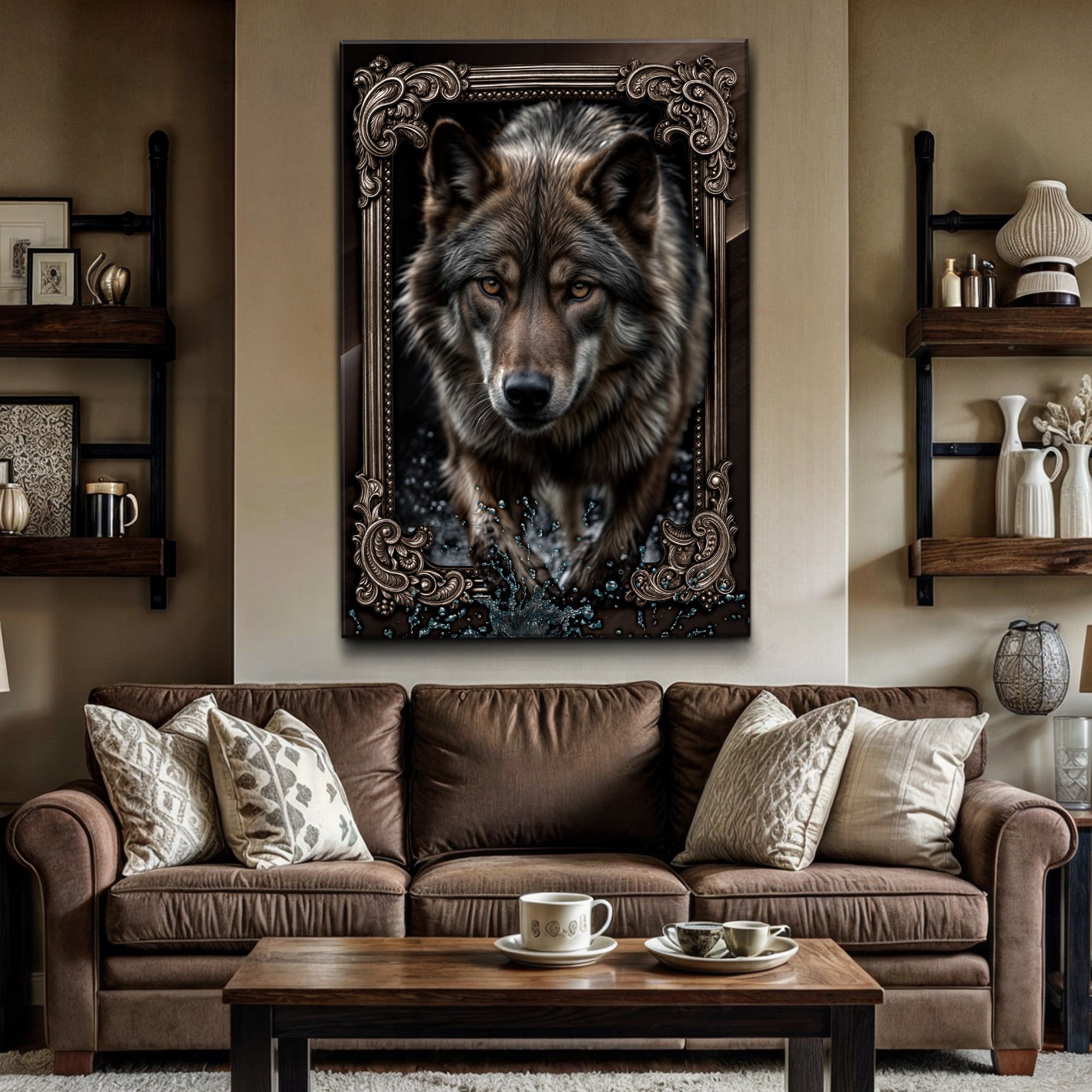 3D Wolf Wall Art II on sale at MyriadMart