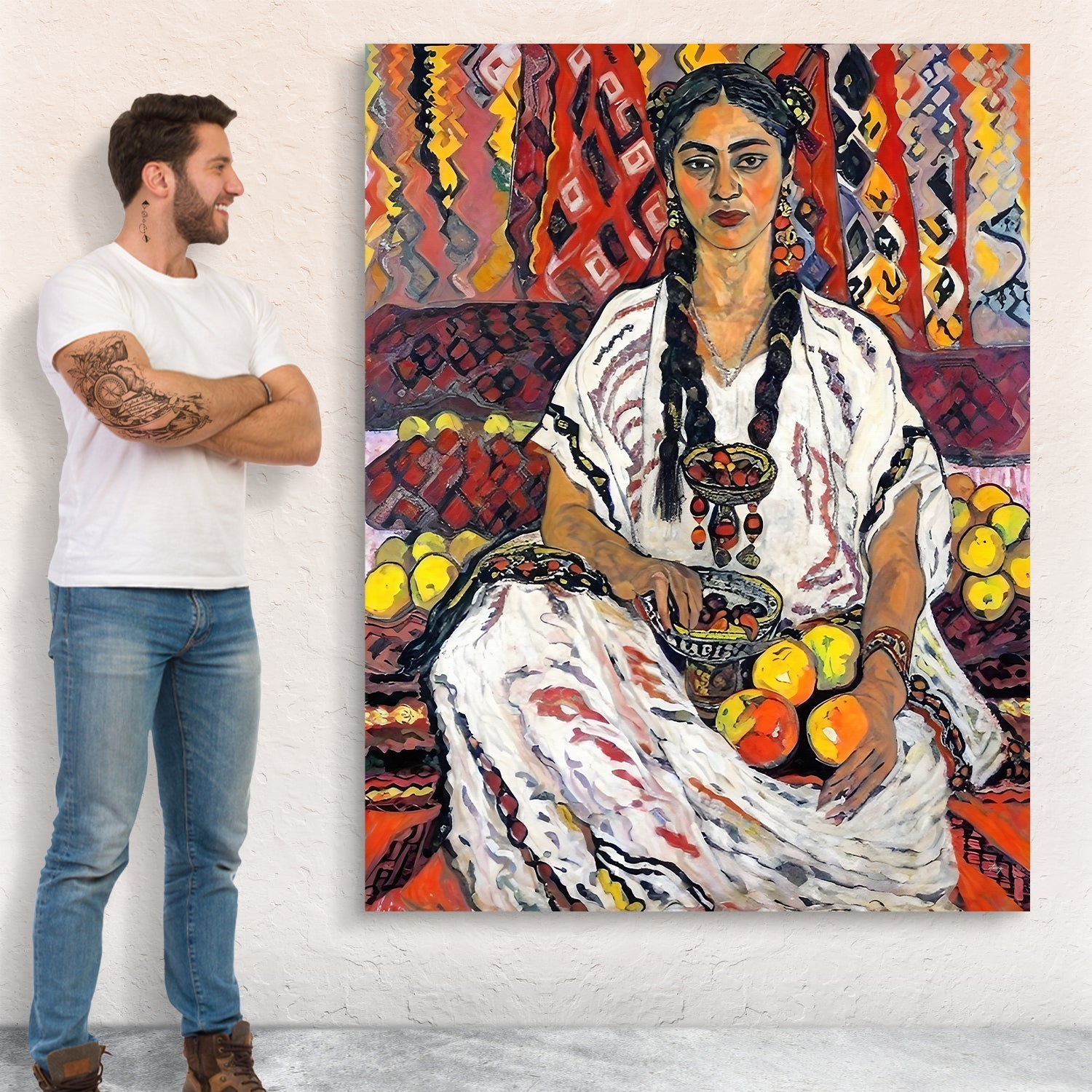 Canvas Print: "Lady Her" on sale at MyriadMart