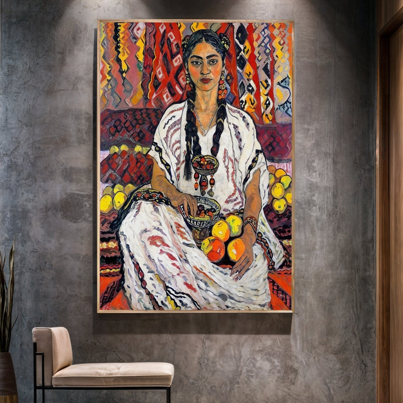 Canvas Print: "Lady Her" on sale at MyriadMart