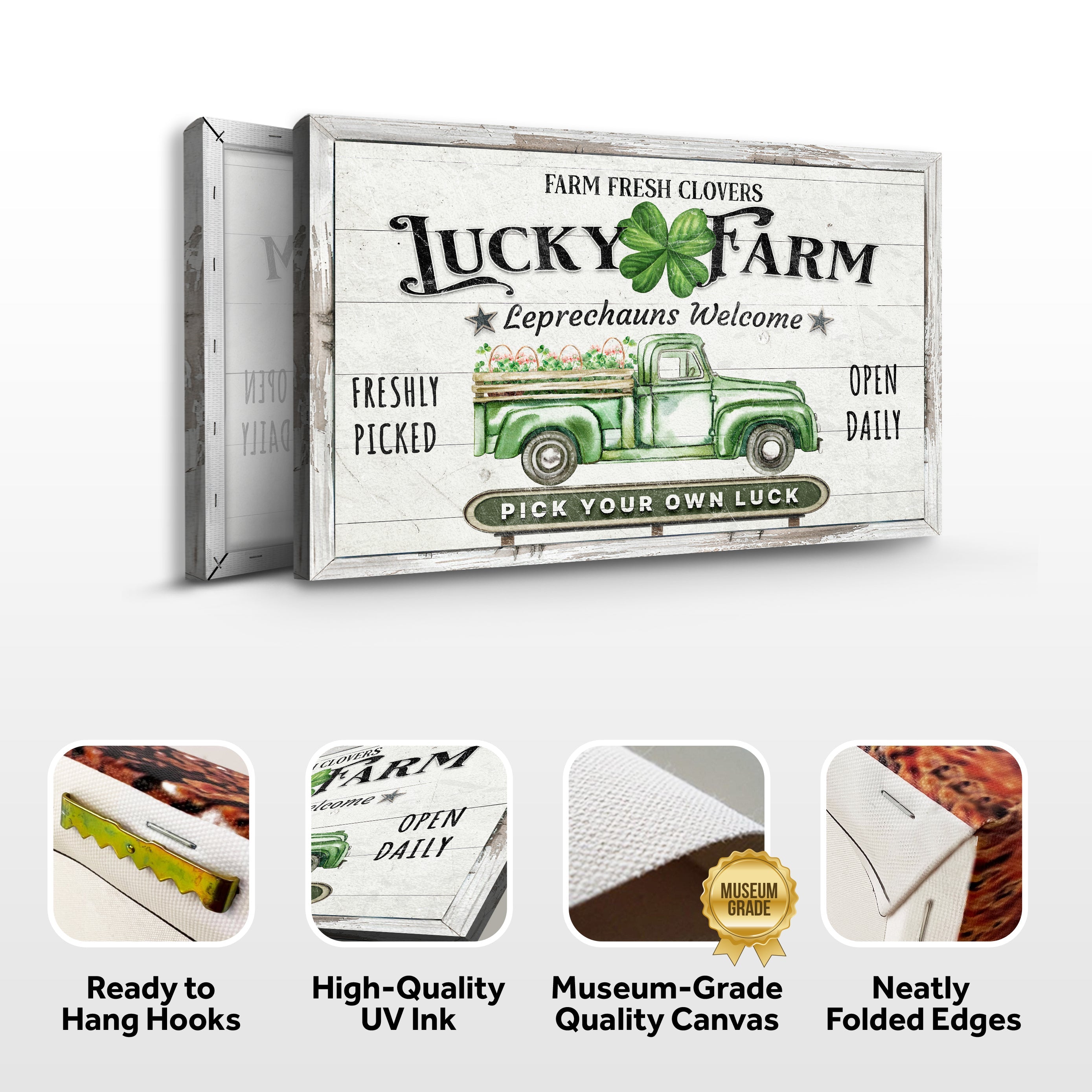 Lucky Farm St. Patrick's Day Sign on sale at MyriadMart