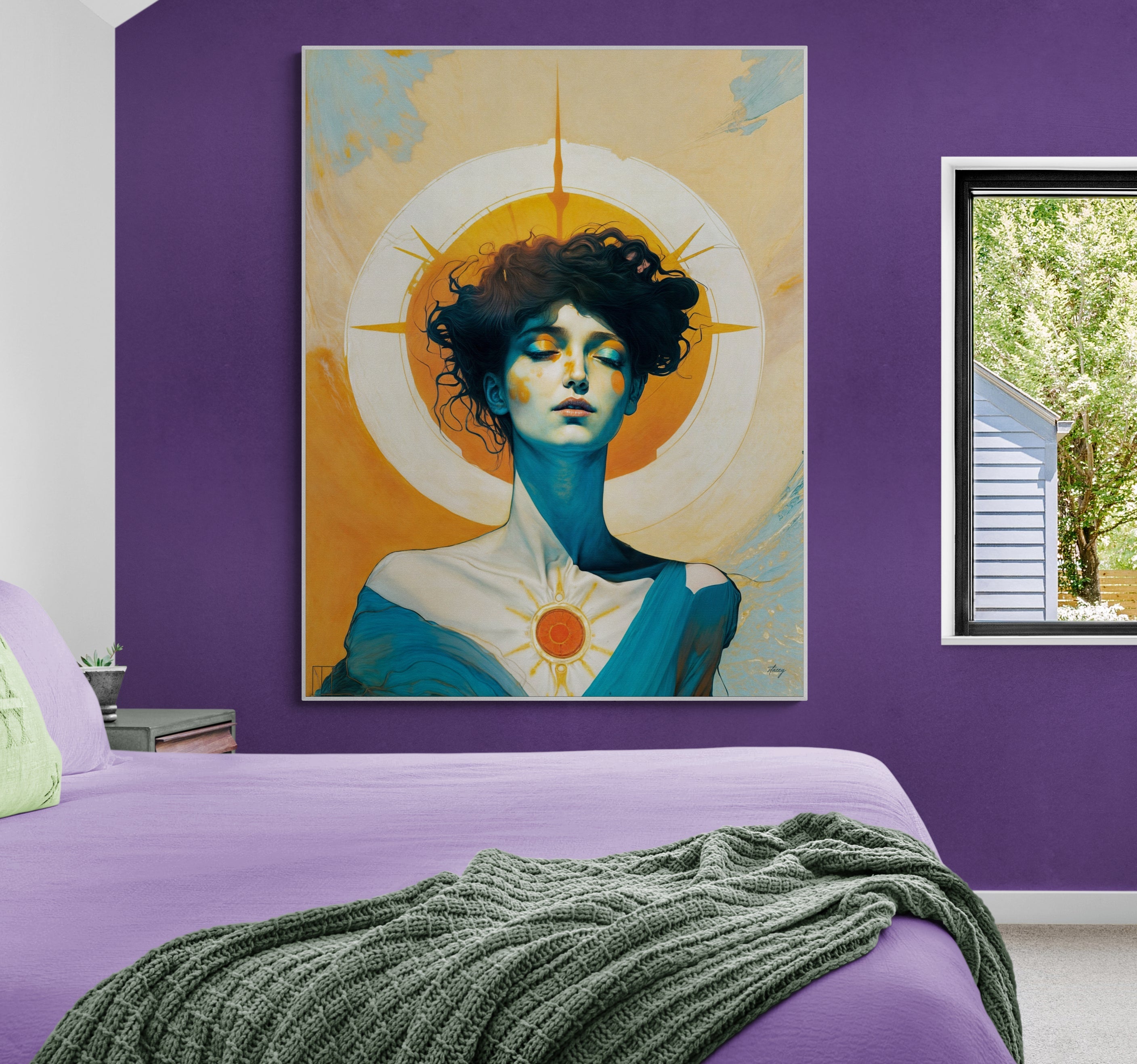Canvas Print: "Luminous Reverie" on sale at MyriadMart