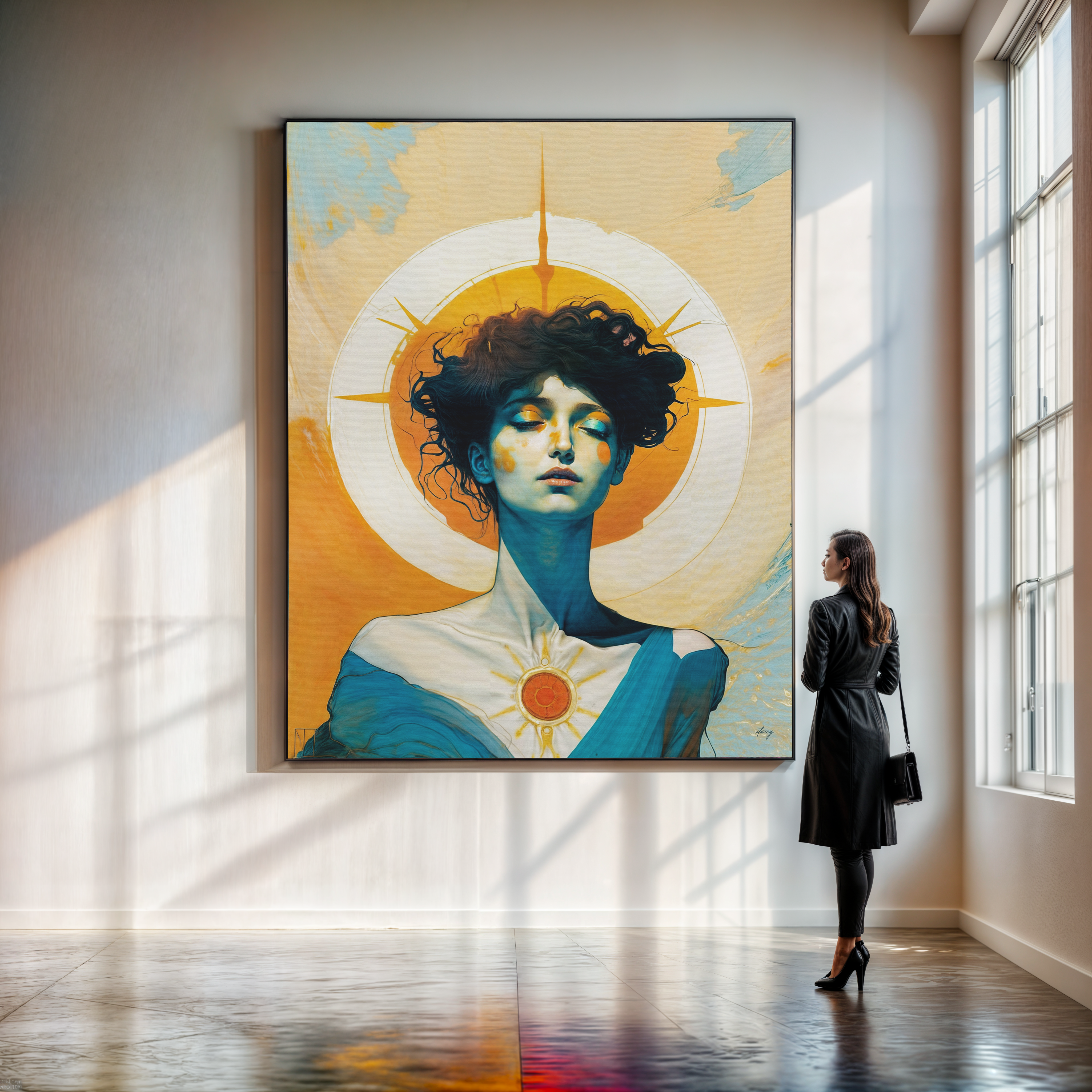Canvas Print: "Luminous Reverie" on sale at MyriadMart