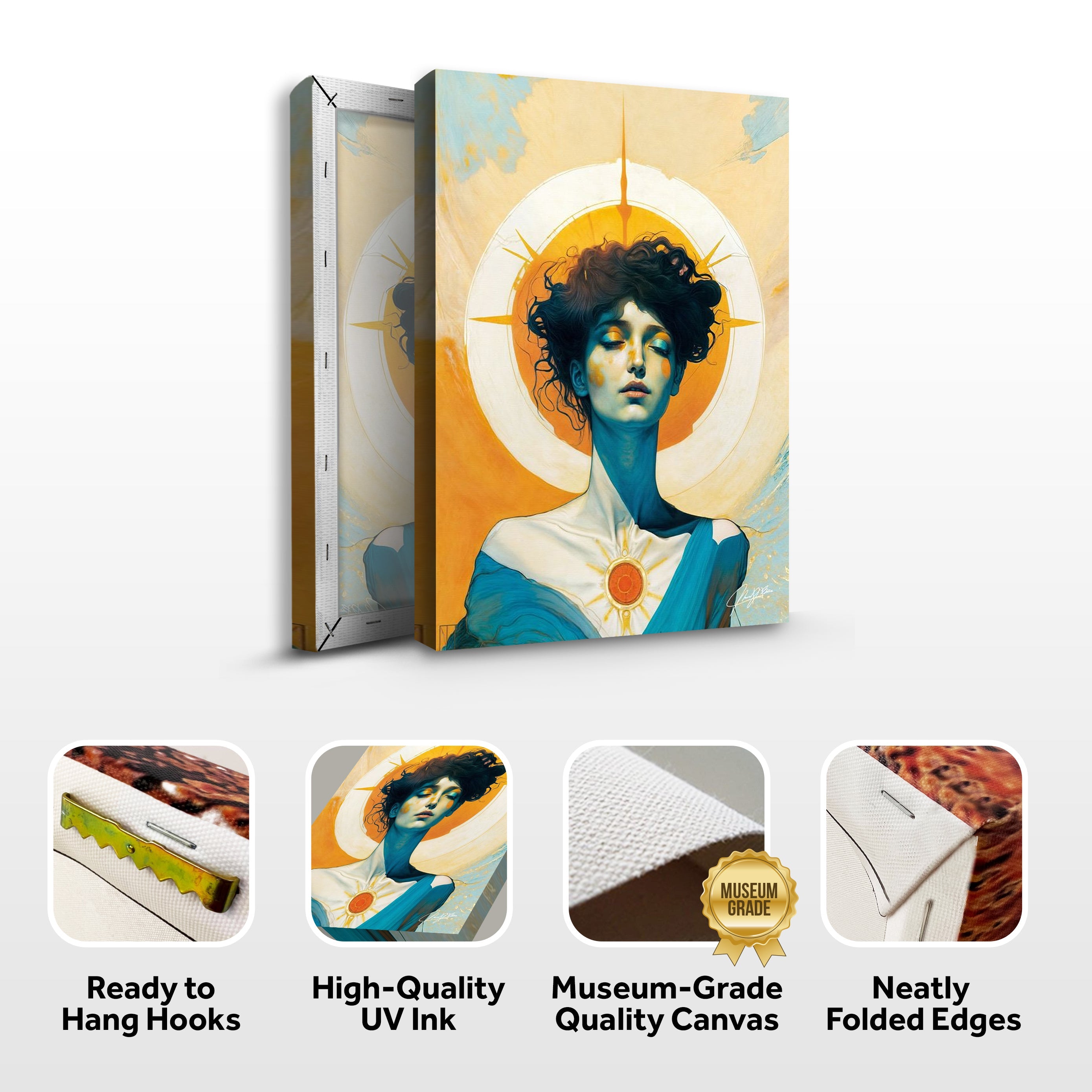 Canvas Print: "Luminous Reverie" on sale at MyriadMart