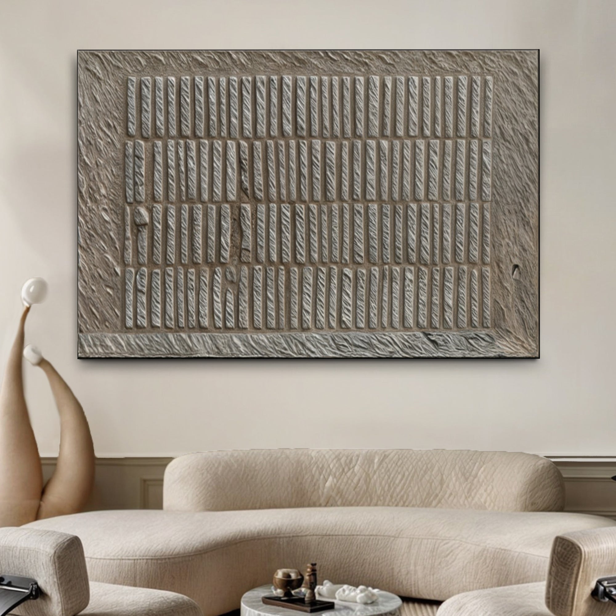 Modern Stone Pattern Wall Art on sale at MyriadMart
