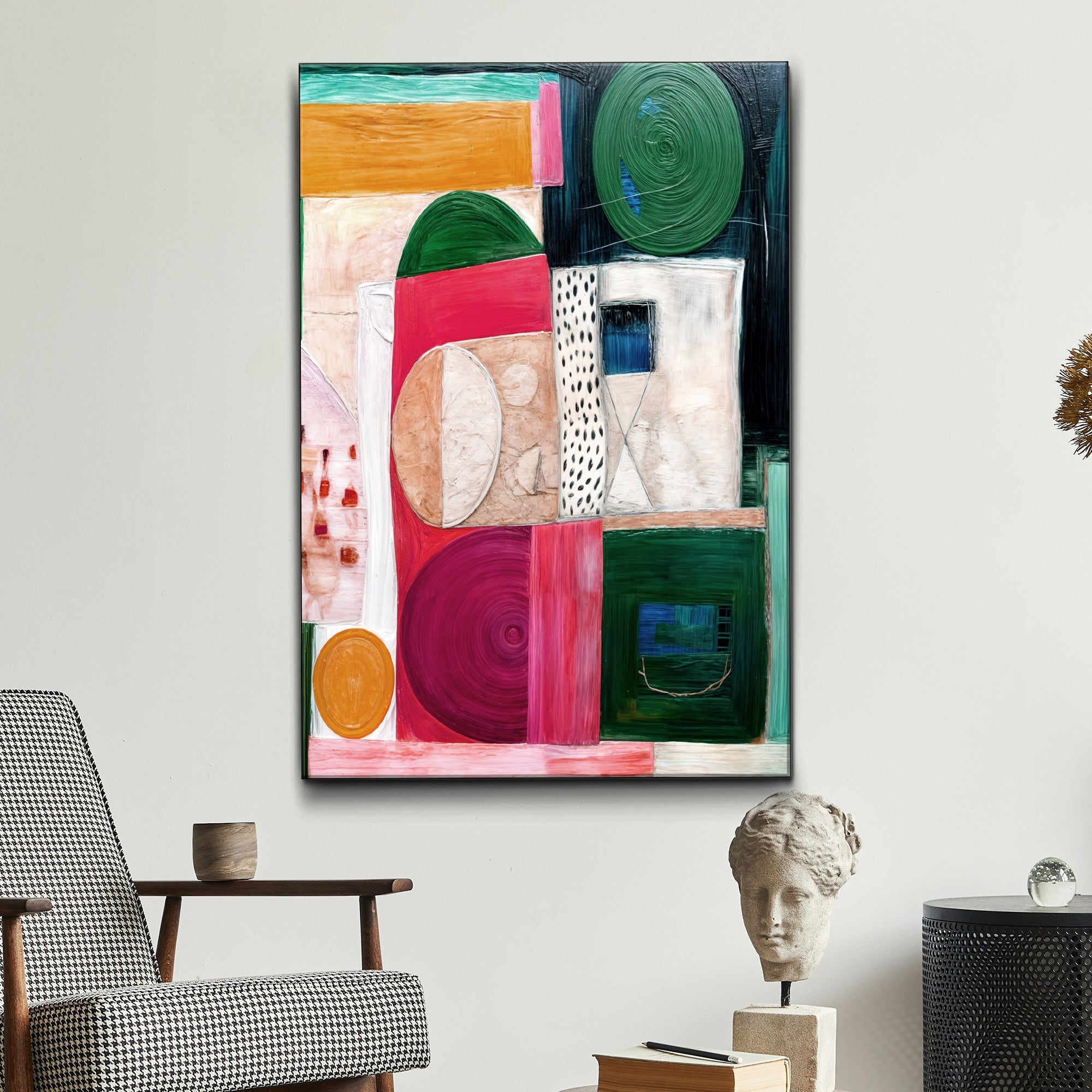 Modern Geometric Patterns Wall Art on sale at MyriadMart